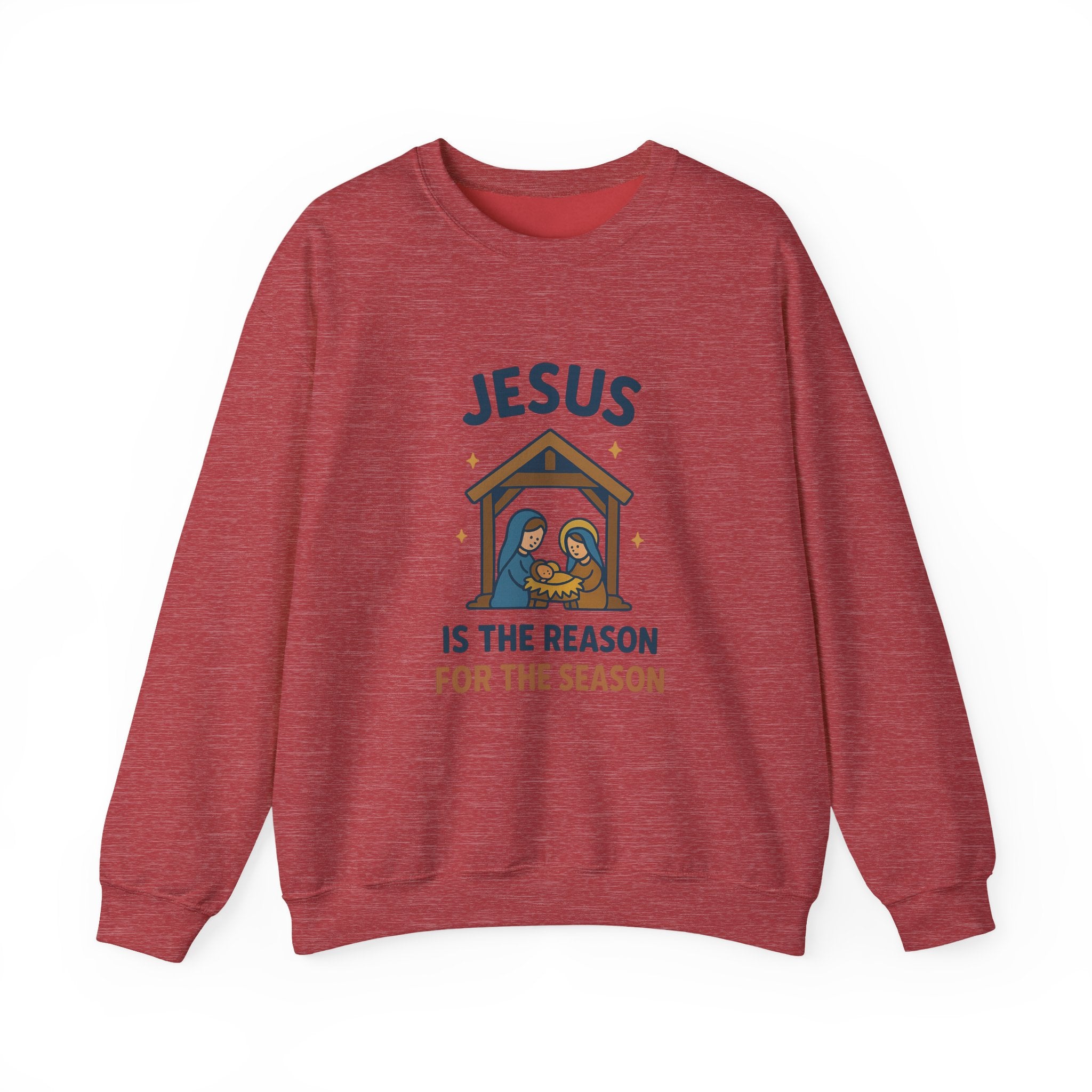 Christmas Sweatshirt - Jesus is the Reason for the Season