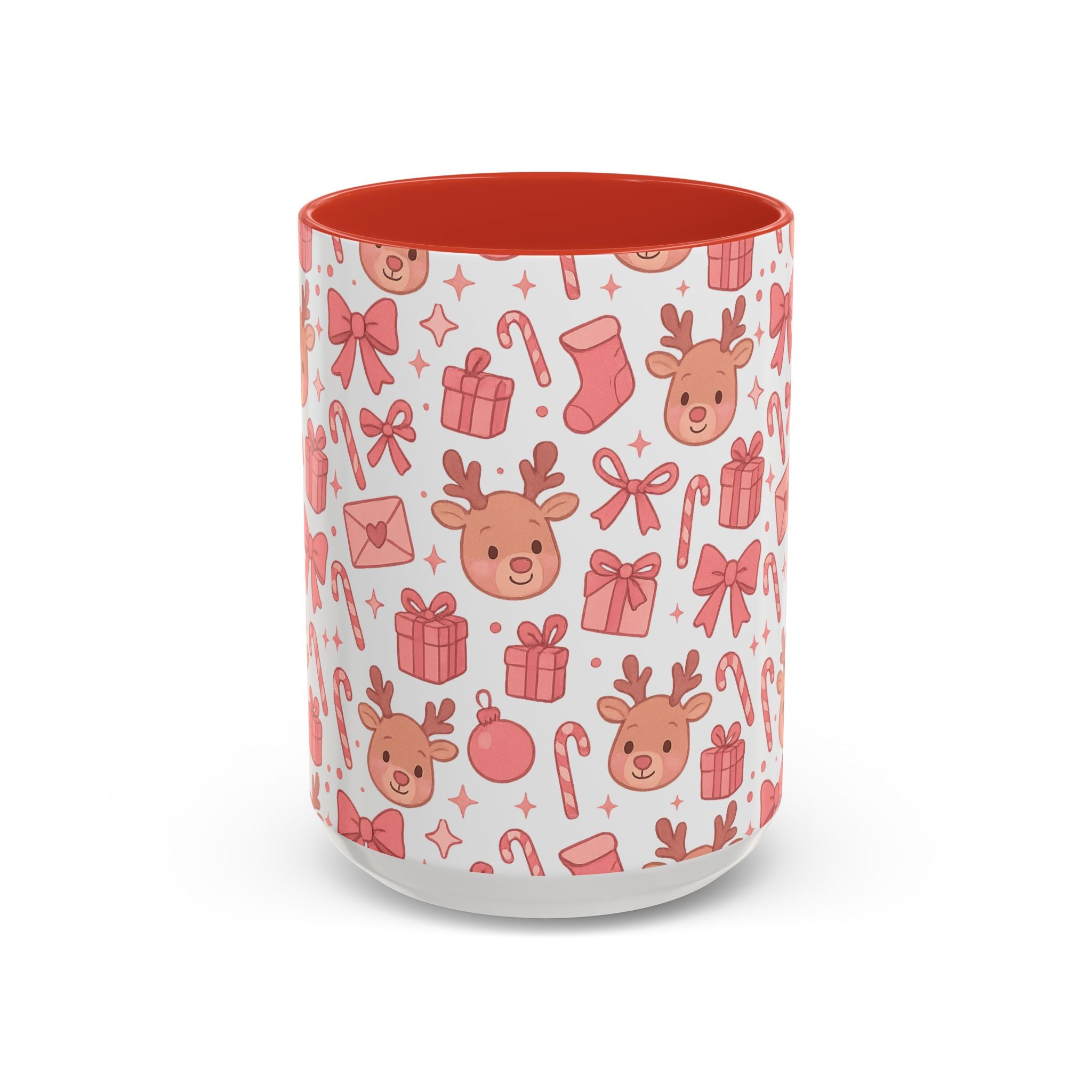 Cute Pink Christmas Mug