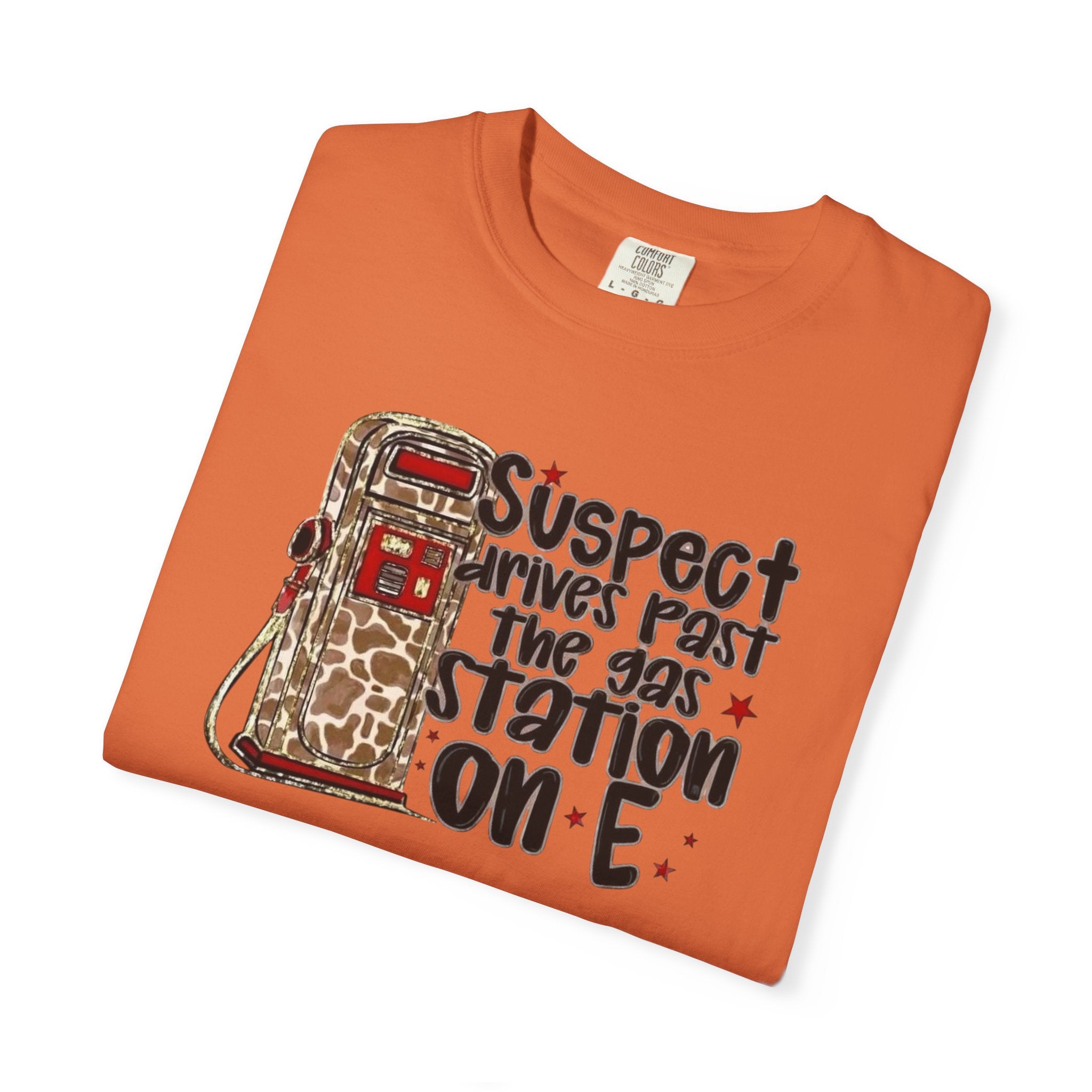 Suspect Drives on E Unisex T-Shirt