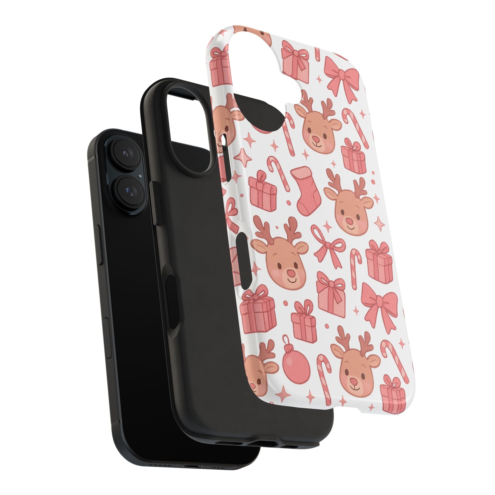 Cute Pink Christmas Phone Case