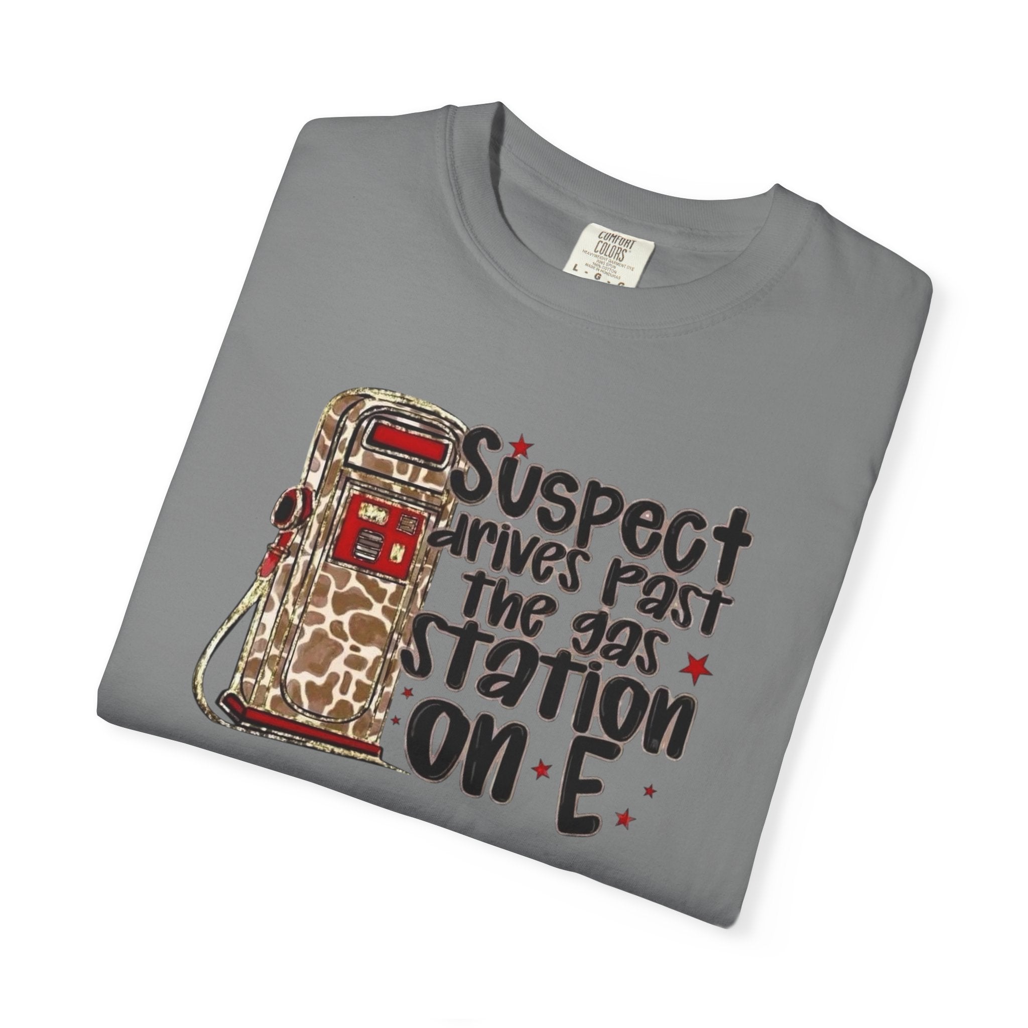 Suspect Drives on E Unisex T-Shirt