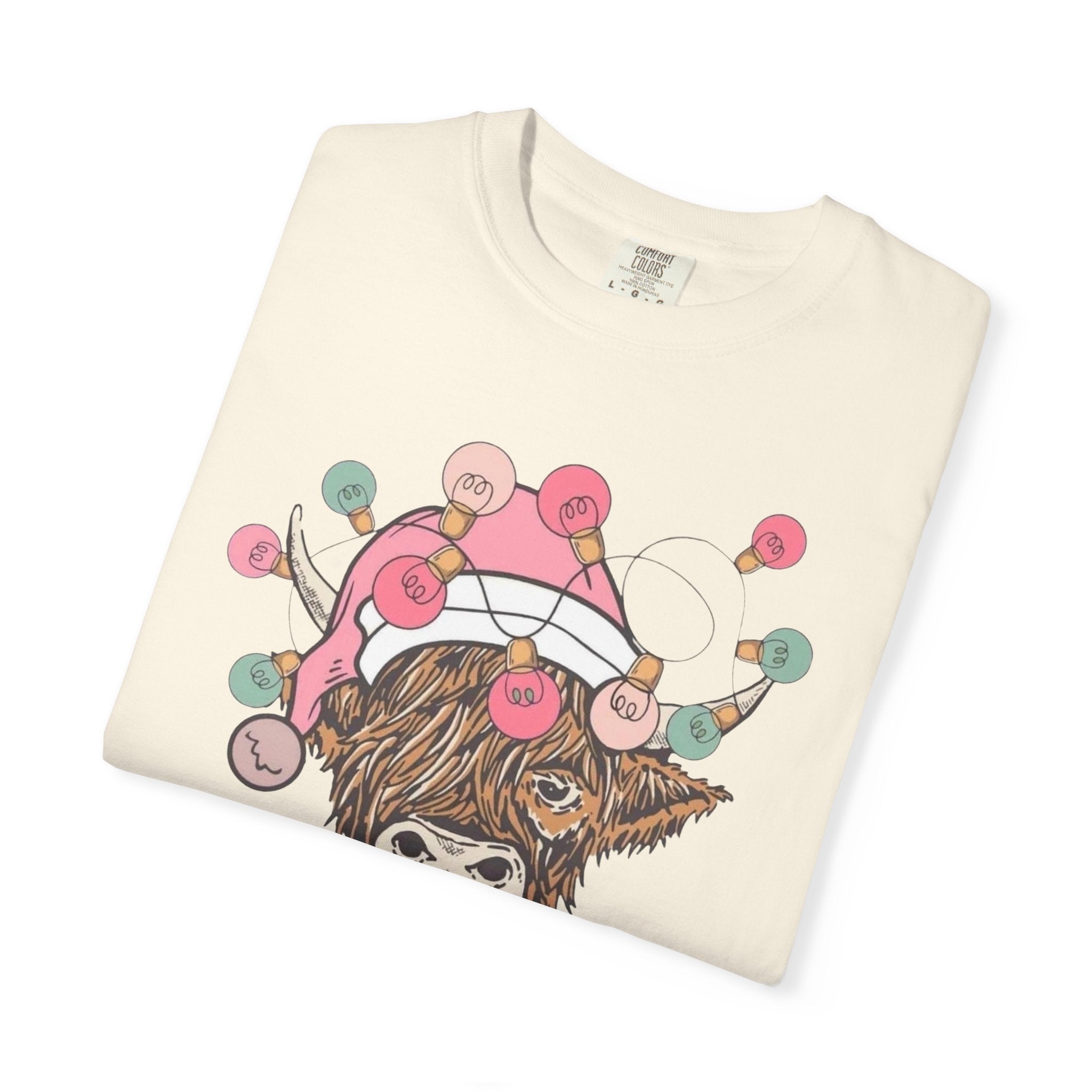Christmas Cow Unisex T-Shirt