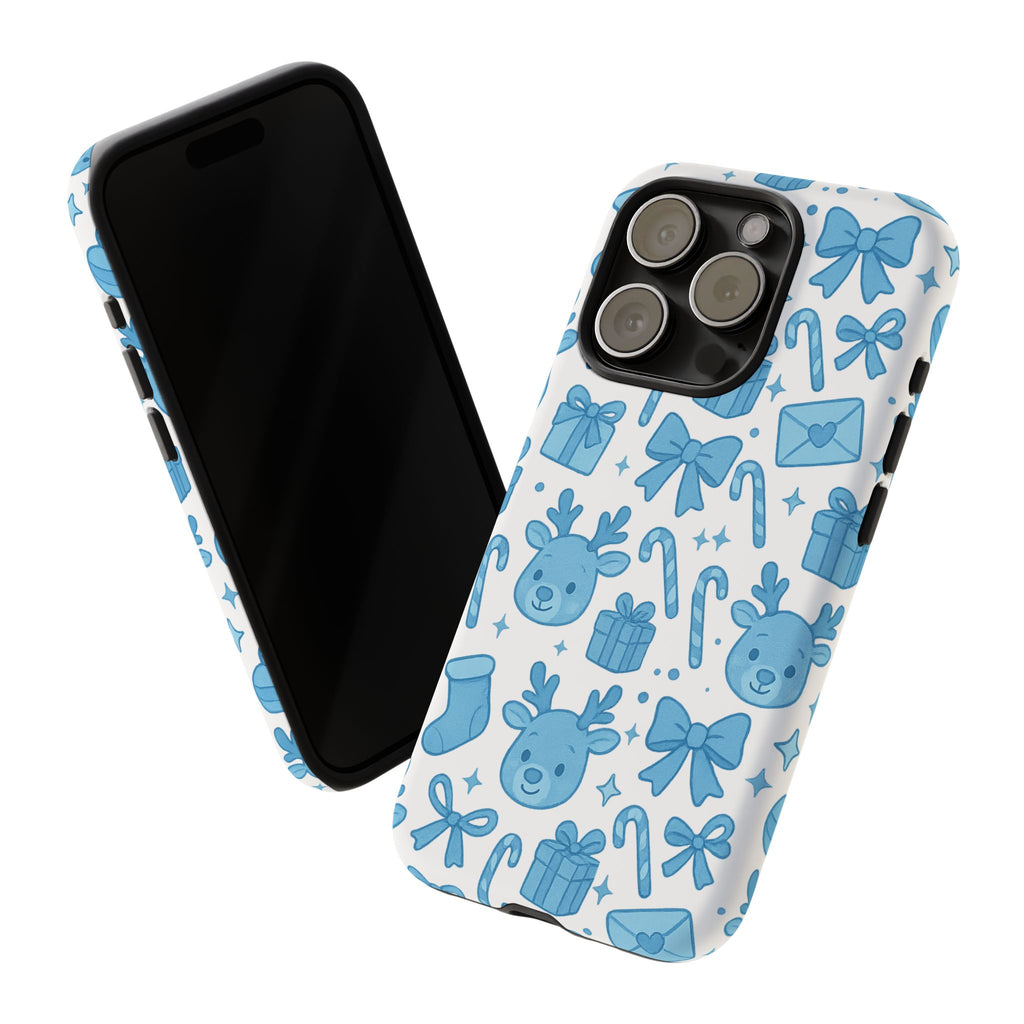Cute Blue Christmas Phone Case
