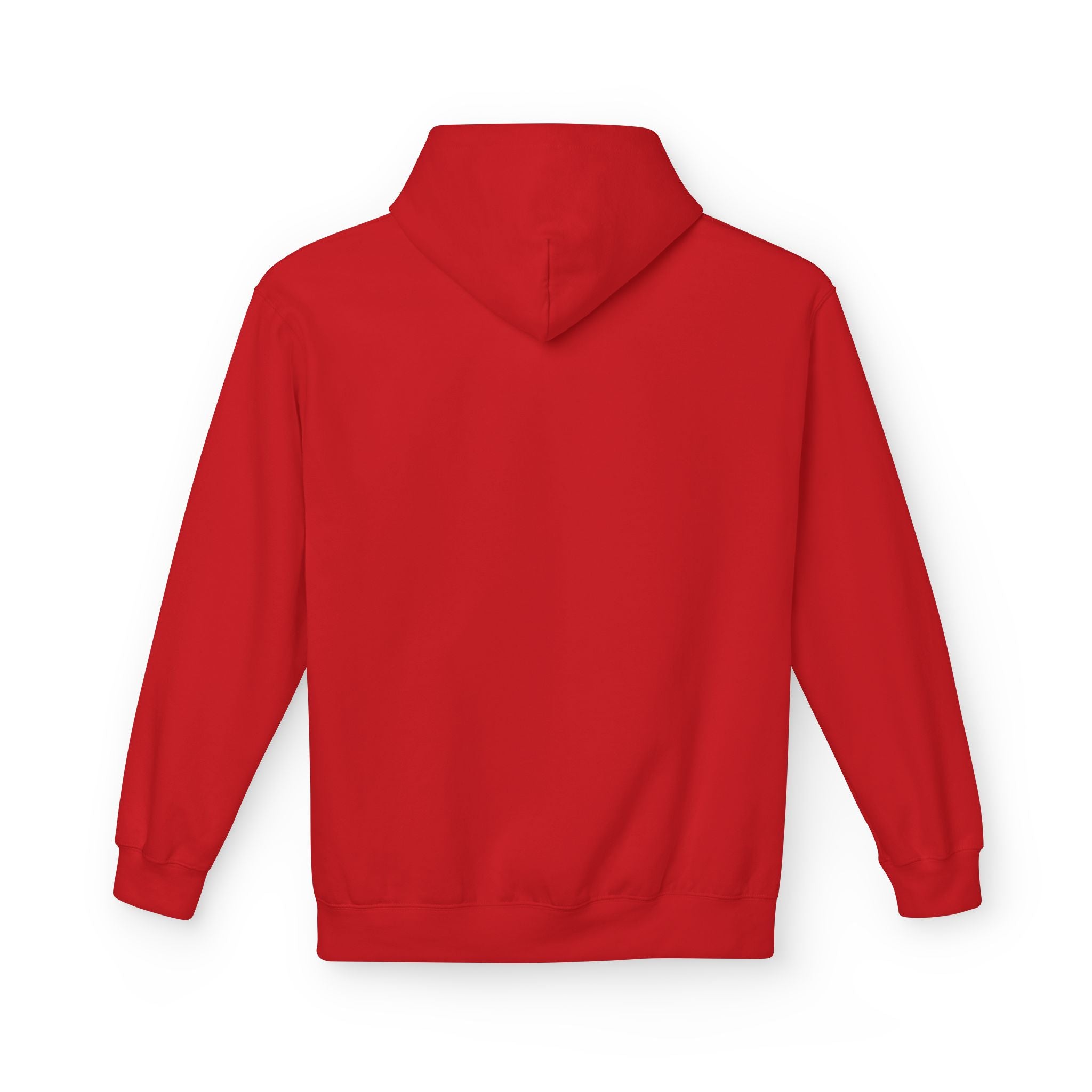 Striped Jolly Santa Fleece Hoodie