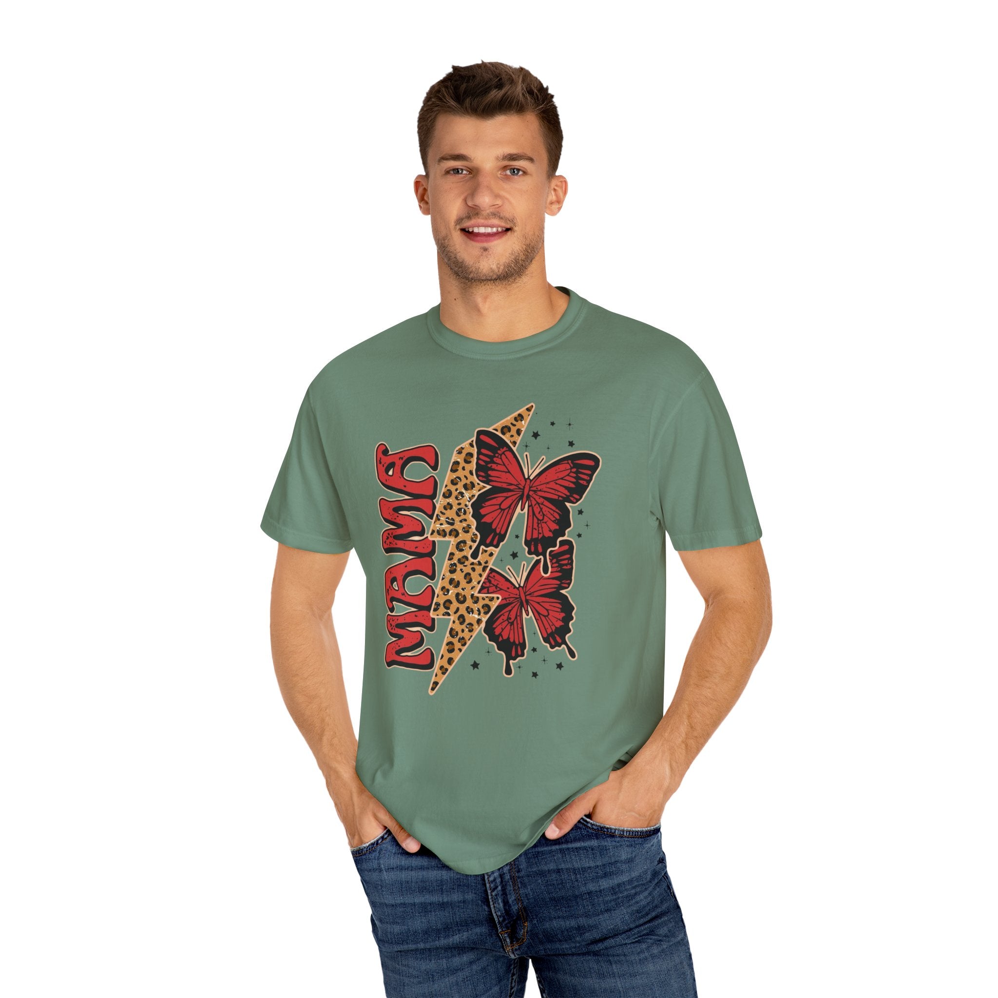 Cheetah Butterfly Mama Unisex T-Shirt