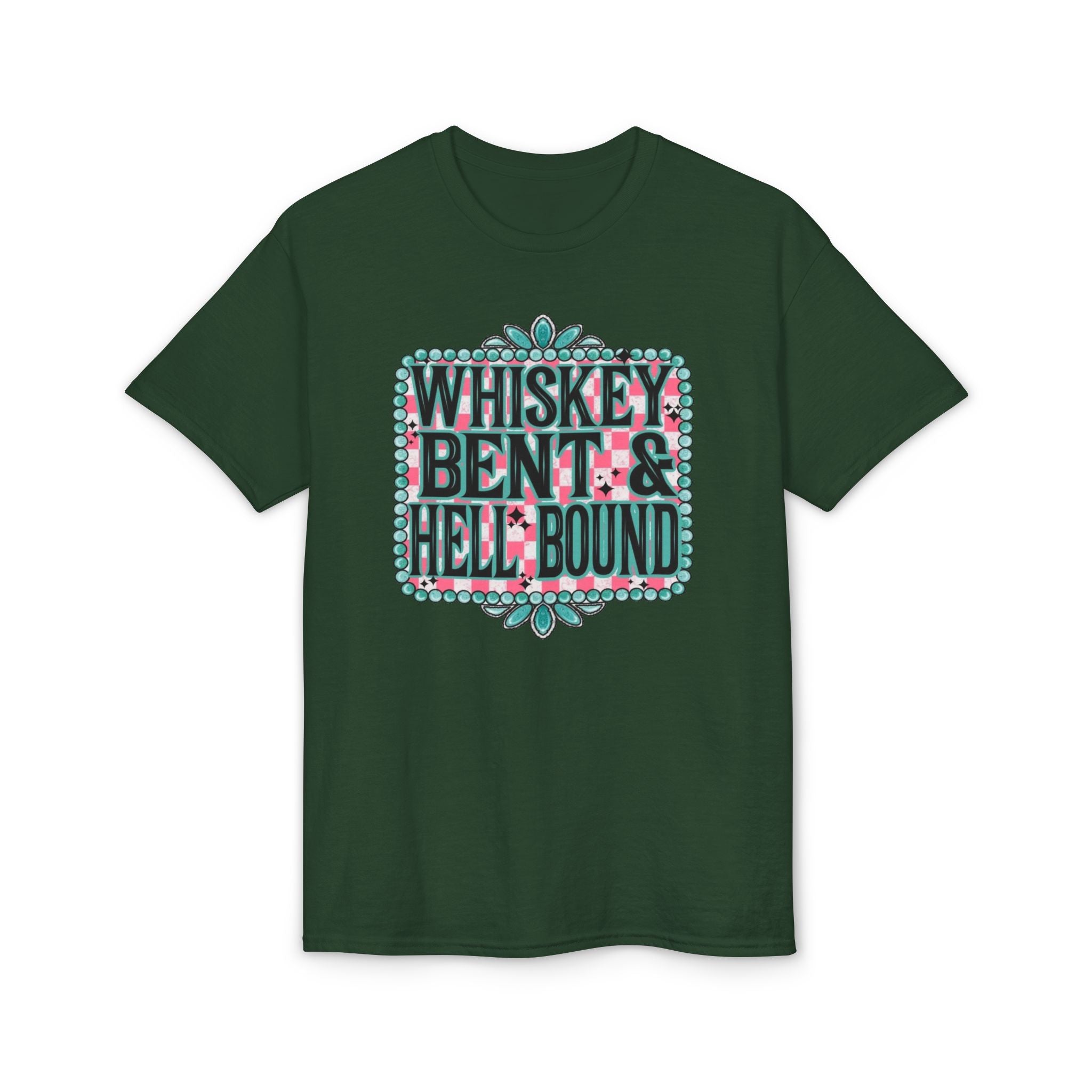 Whiskey Bent and Hell Bound Gildan unisex T-Shirt