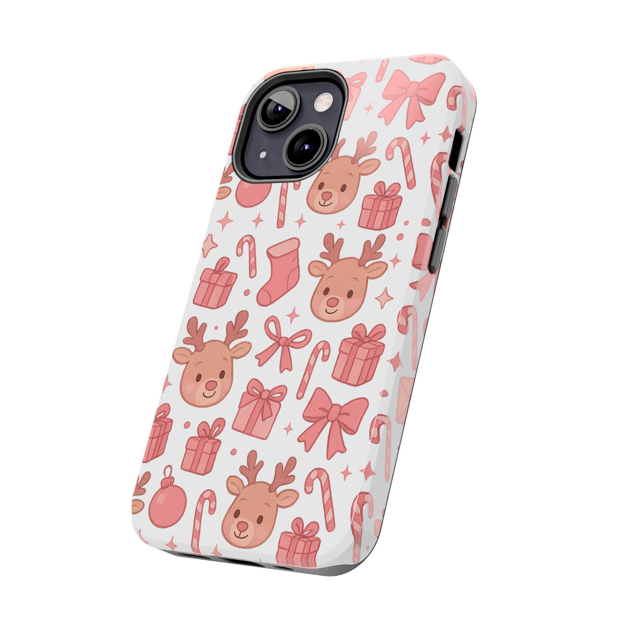 Cute Pink Christmas Phone Case