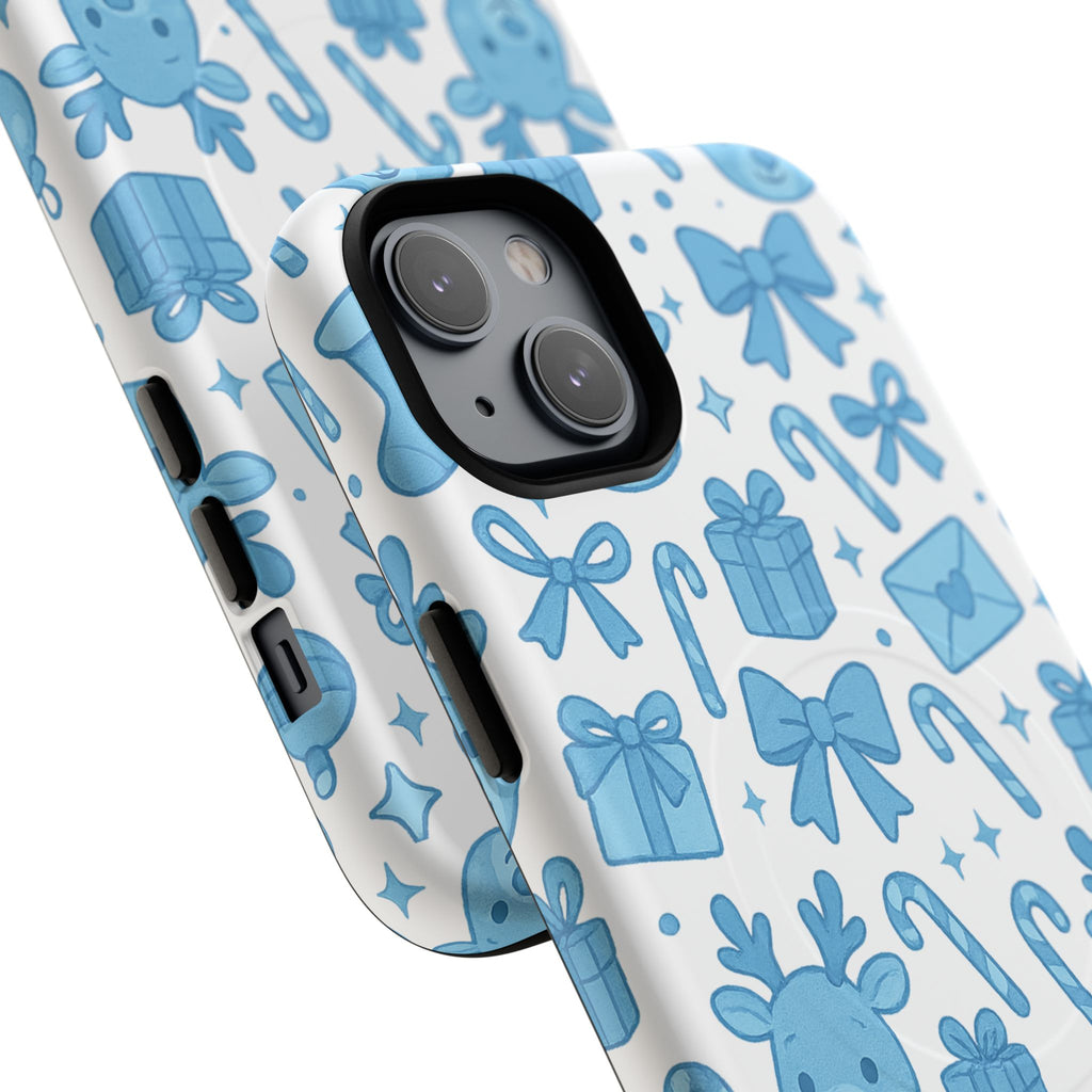 Blue Festive Phone Case - MagSafe