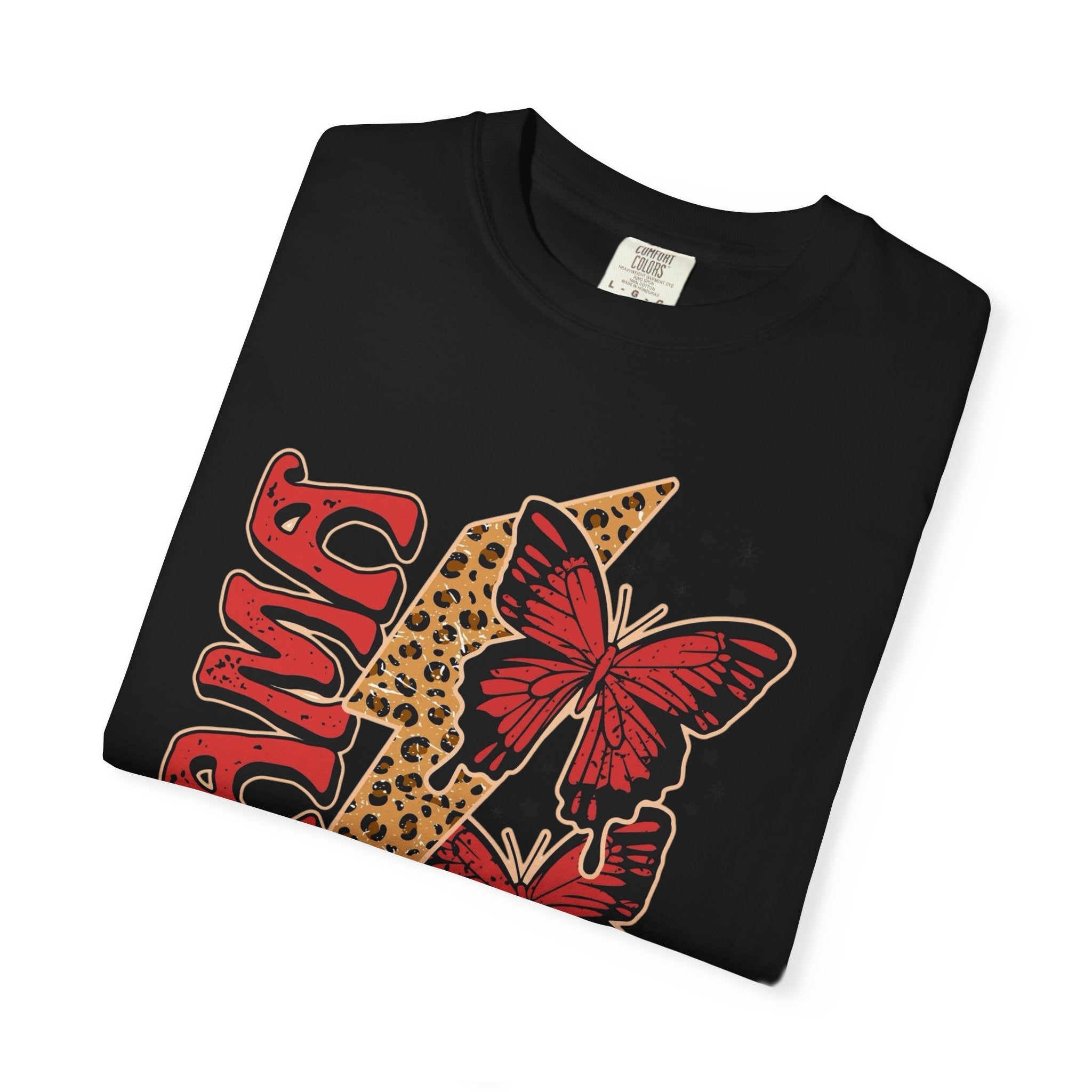 Cheetah Butterfly Mama Unisex T-Shirt