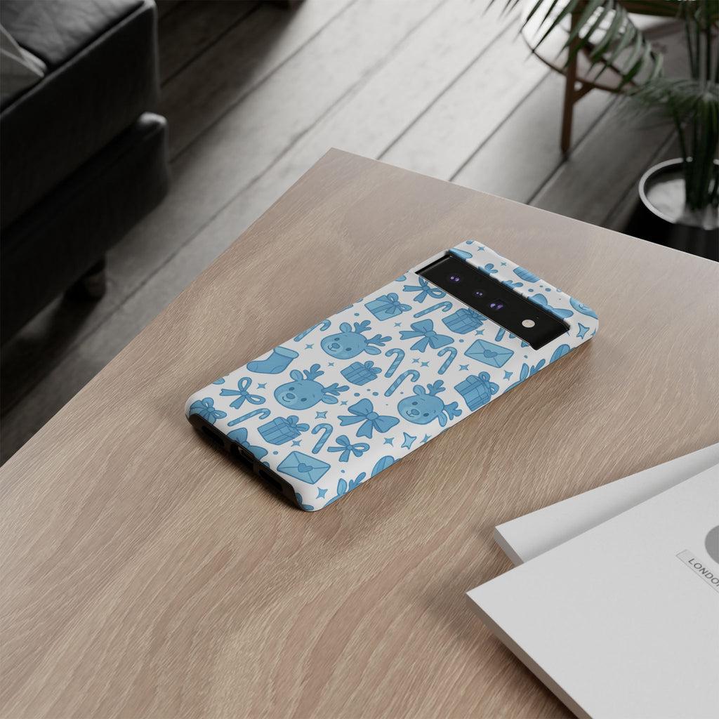 Cute Blue Christmas Phone Case