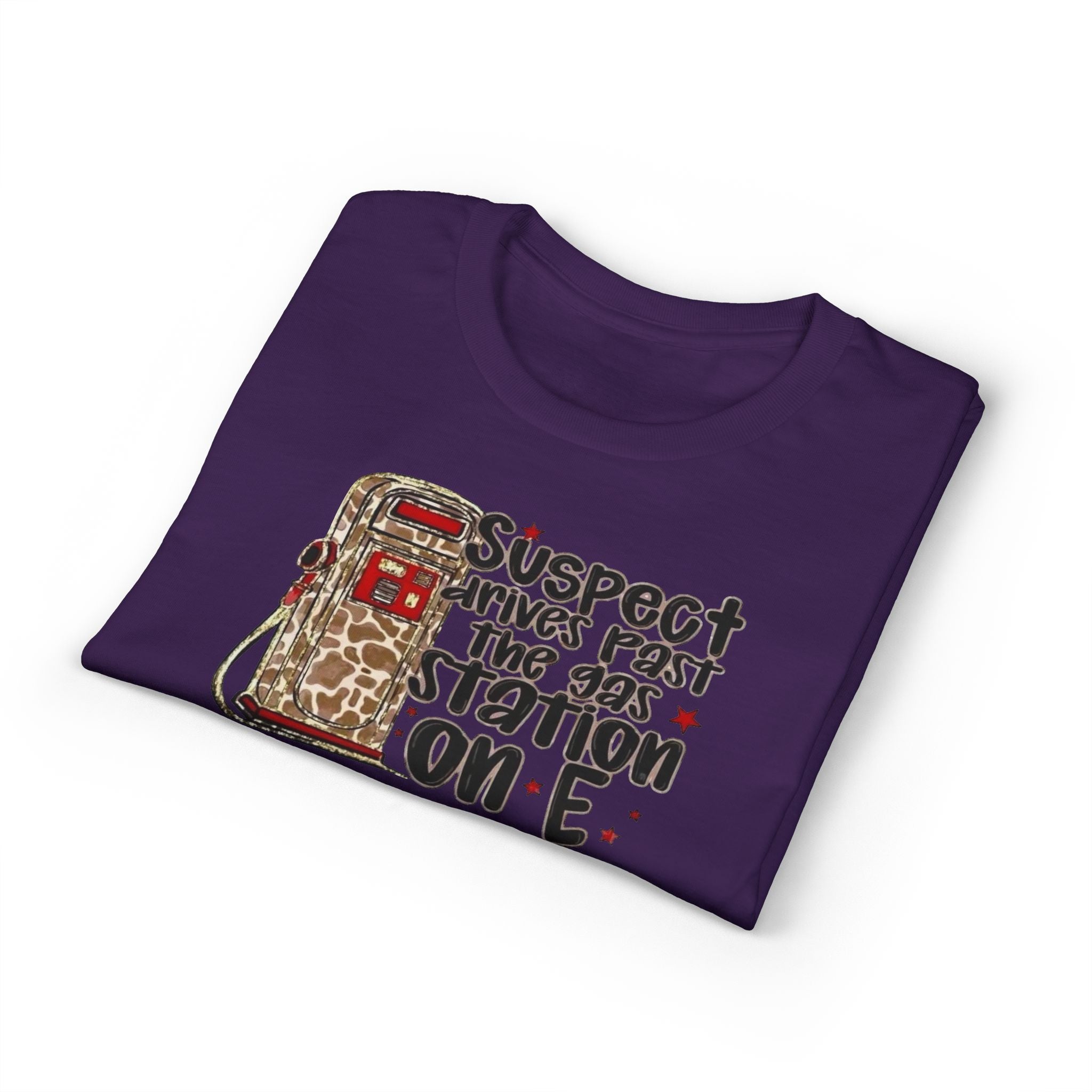 Suspect Drives on E unisex T-Shirt