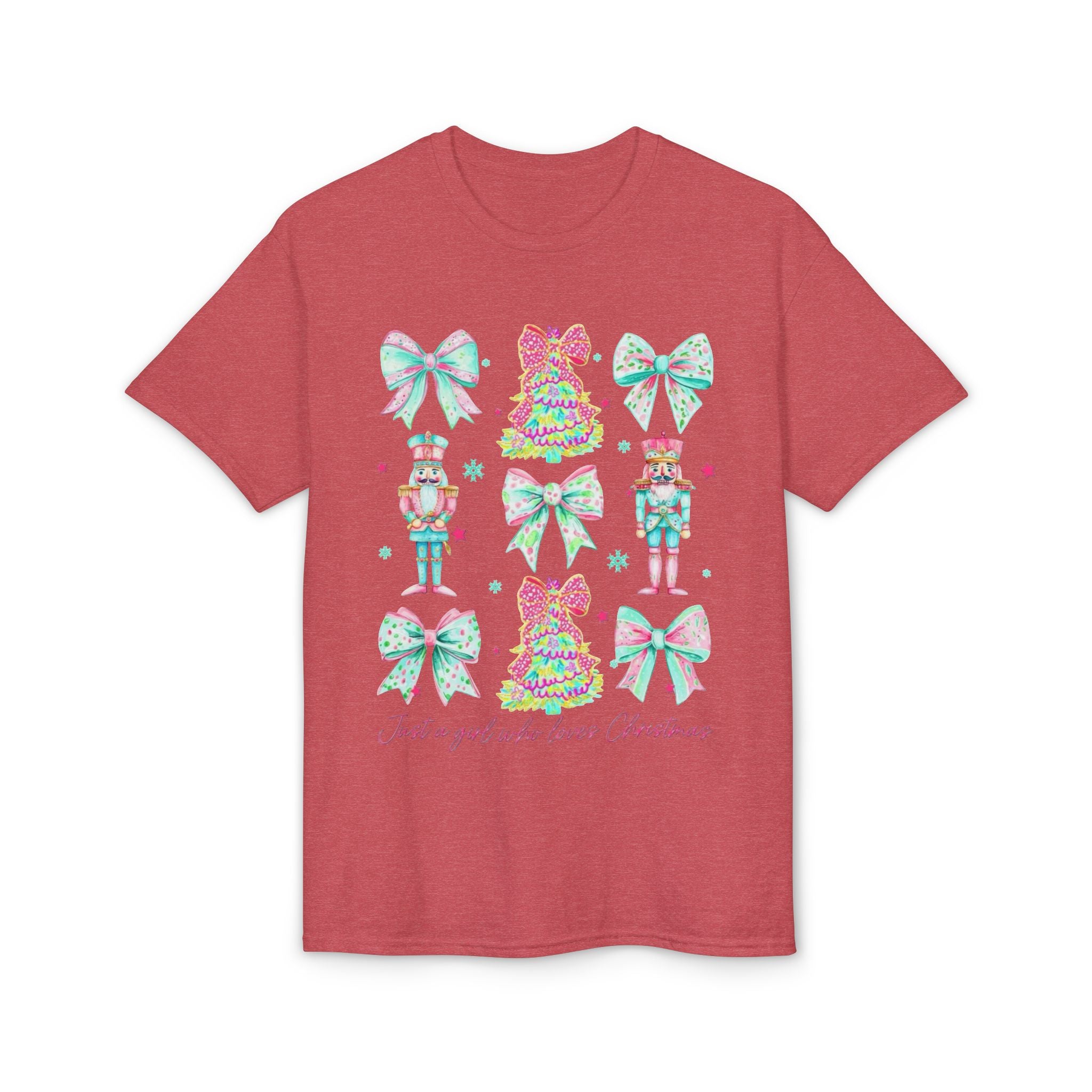 Just a Girl Who Loves Christmas Gildan unisex T-Shirt