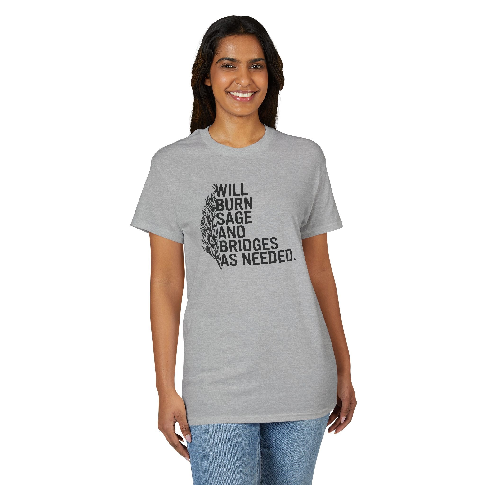 Burn Sage and Bridges Gildan unisex T-Shirt