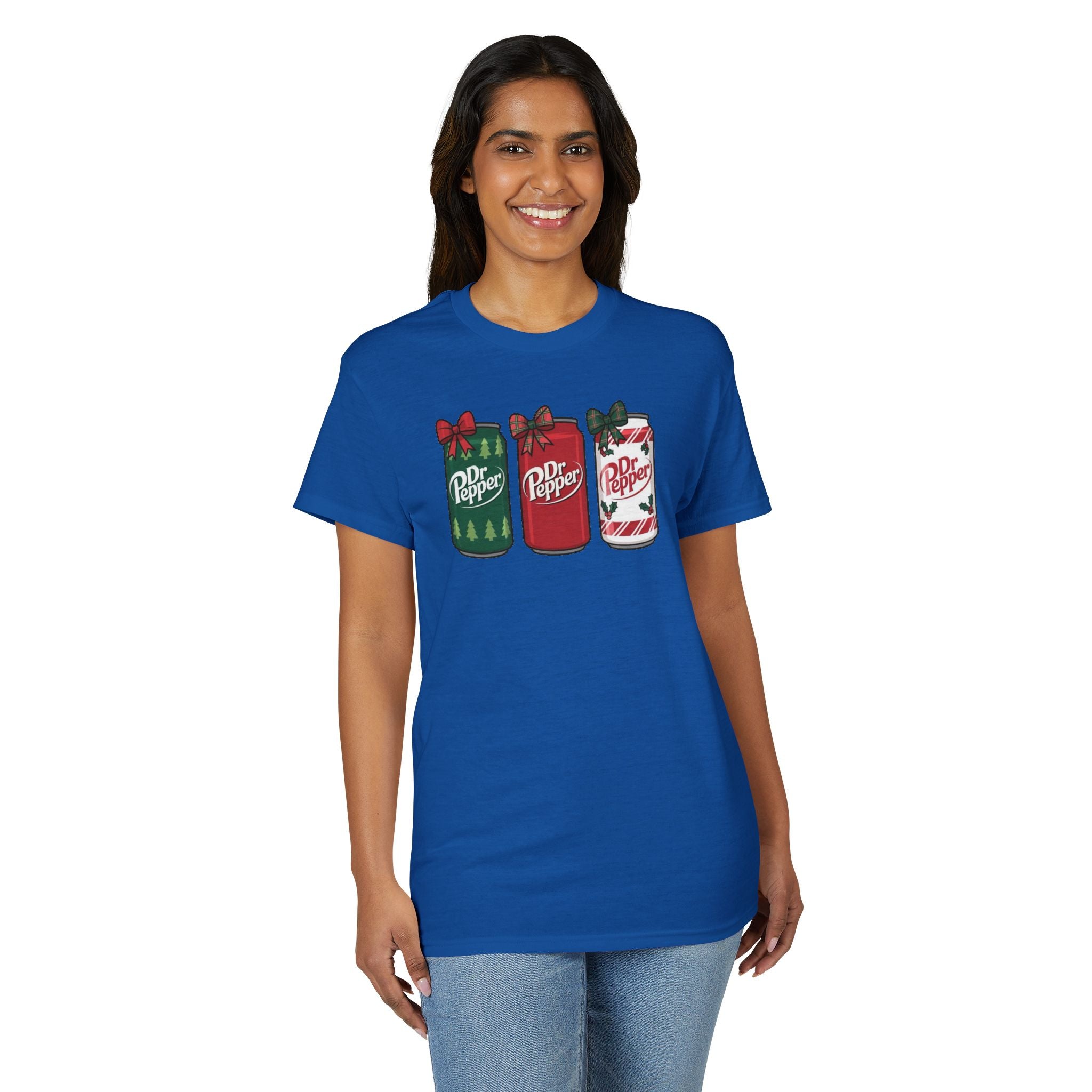 Festive Dr.Pepper Gildan unisex T-Shirt