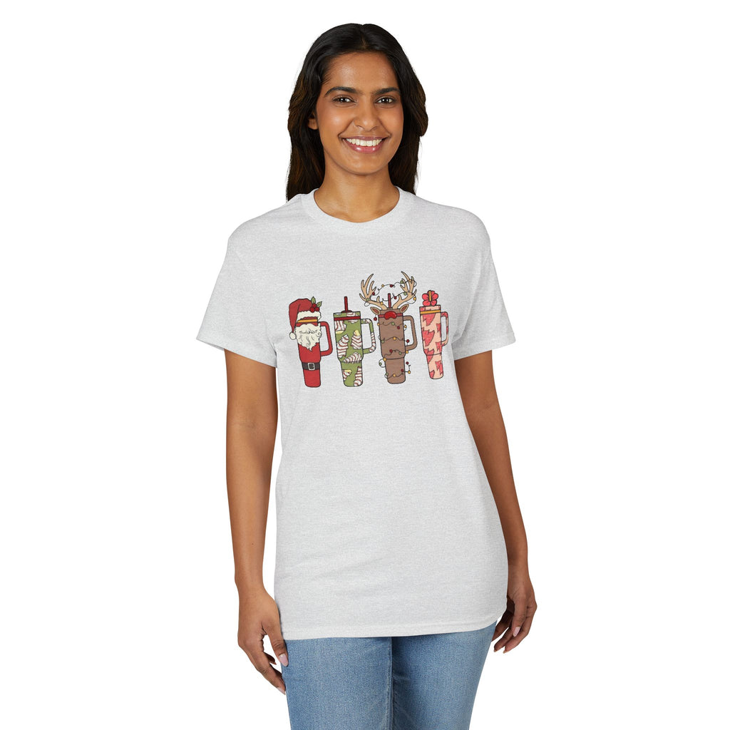 Christmas Cups Gildan unisex T-Shirt