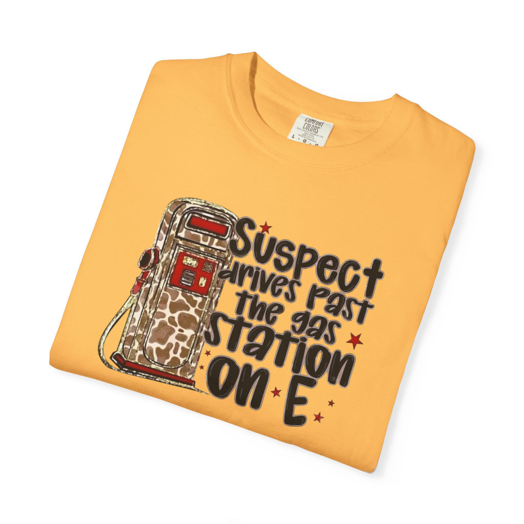 Suspect Drives on E Unisex T-Shirt