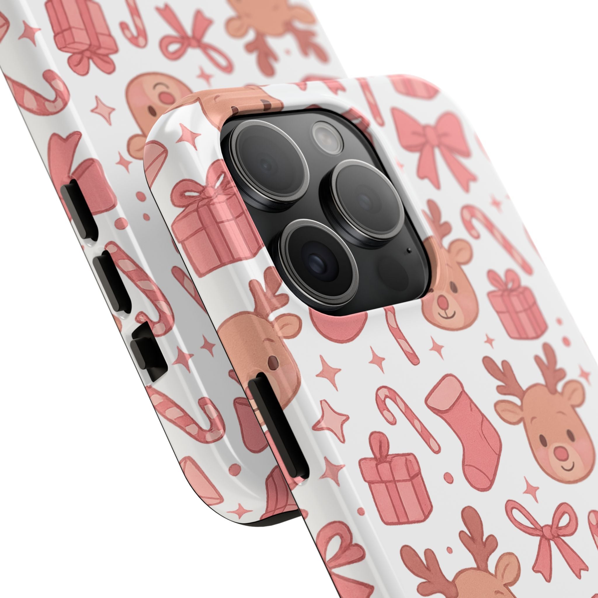 Cute Pink Christmas Phone Case