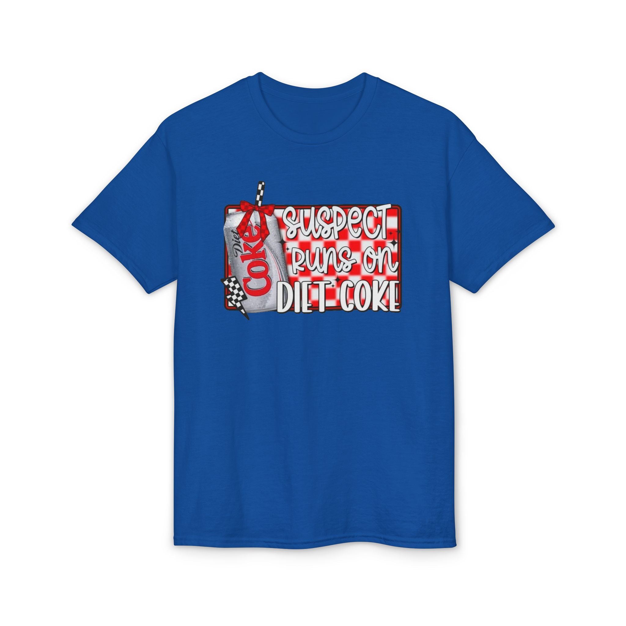 Suspects Runs on Diet Coke Gildan unisex T-Shirt