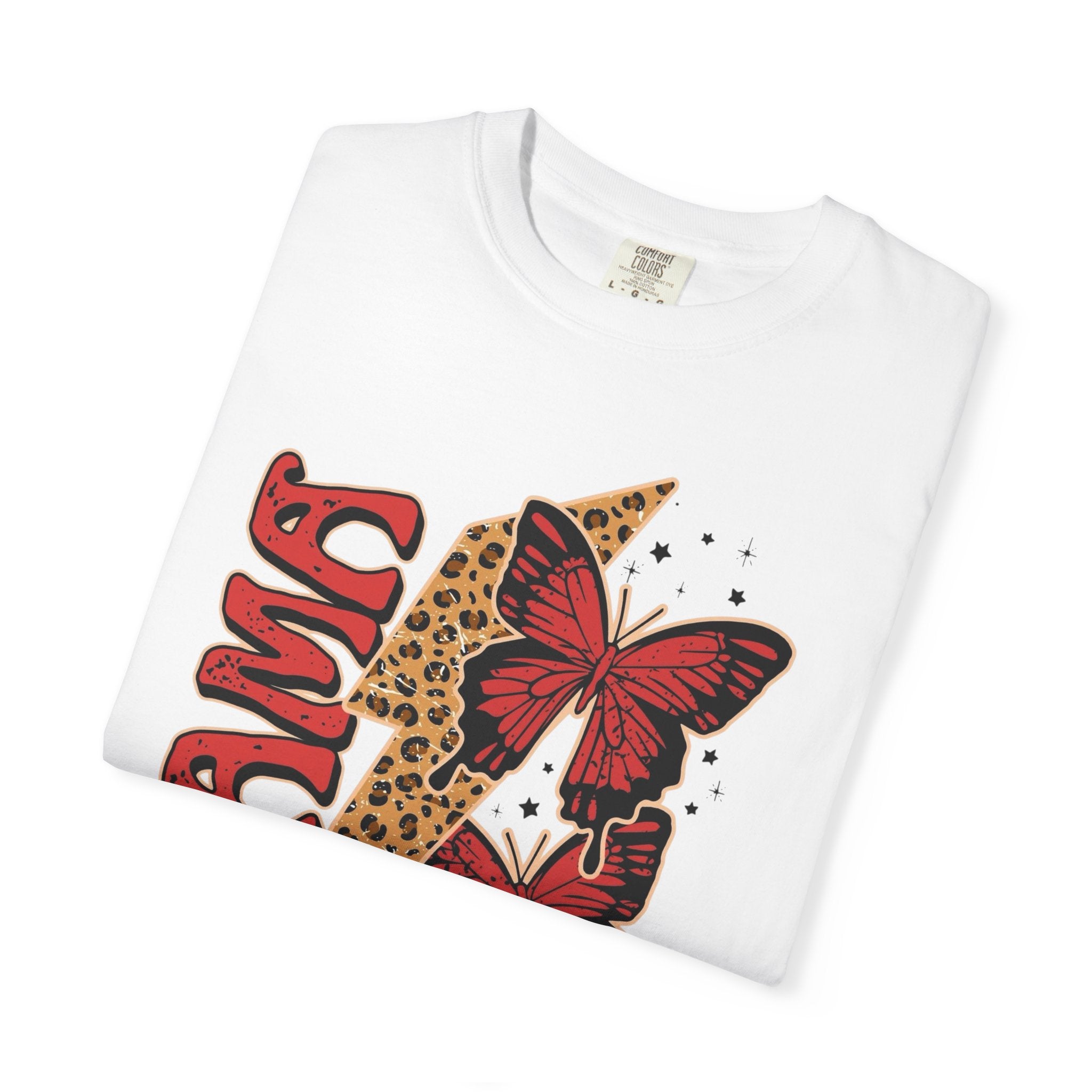 Cheetah Butterfly Mama Unisex T-Shirt
