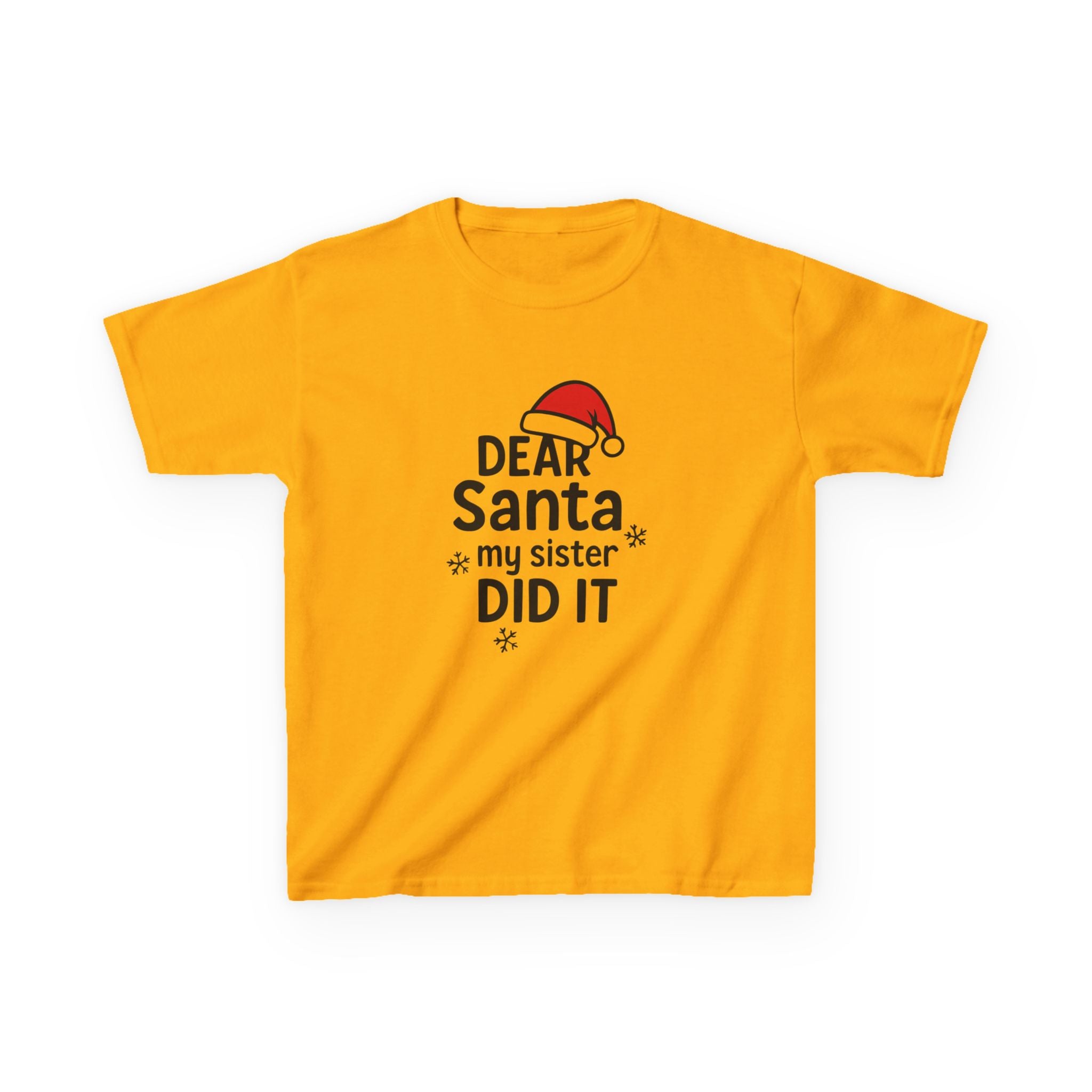 My Sister Did It Kids Tee