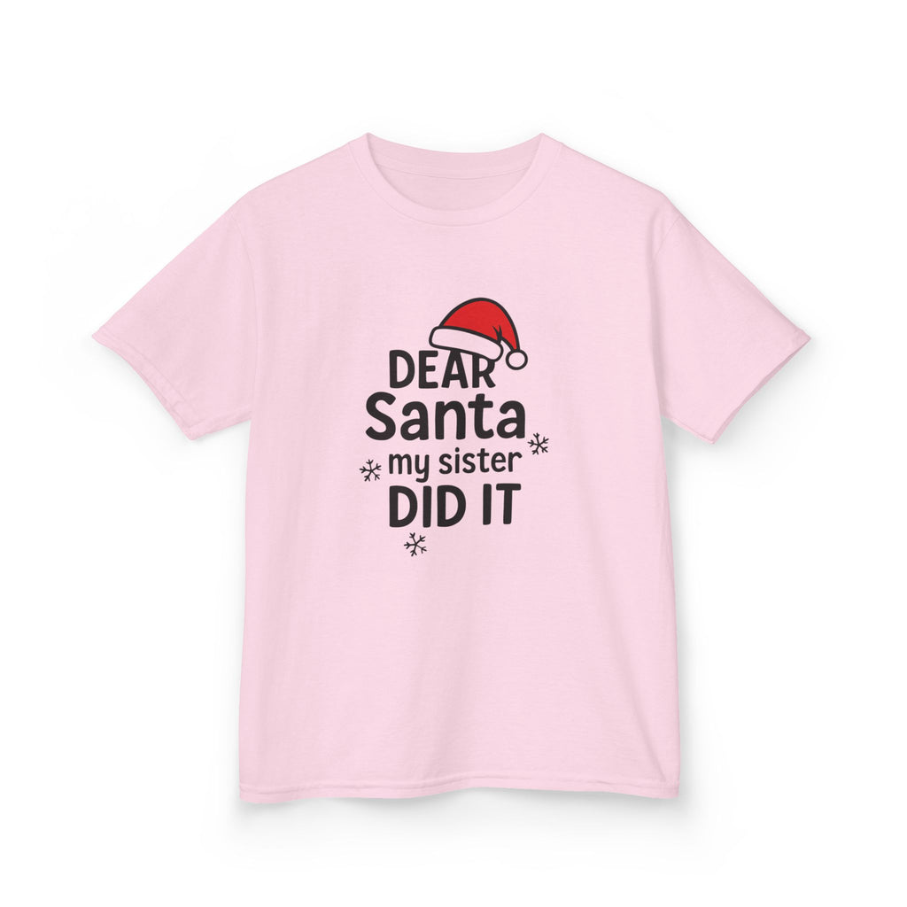 My Sister Did It Kids Tee