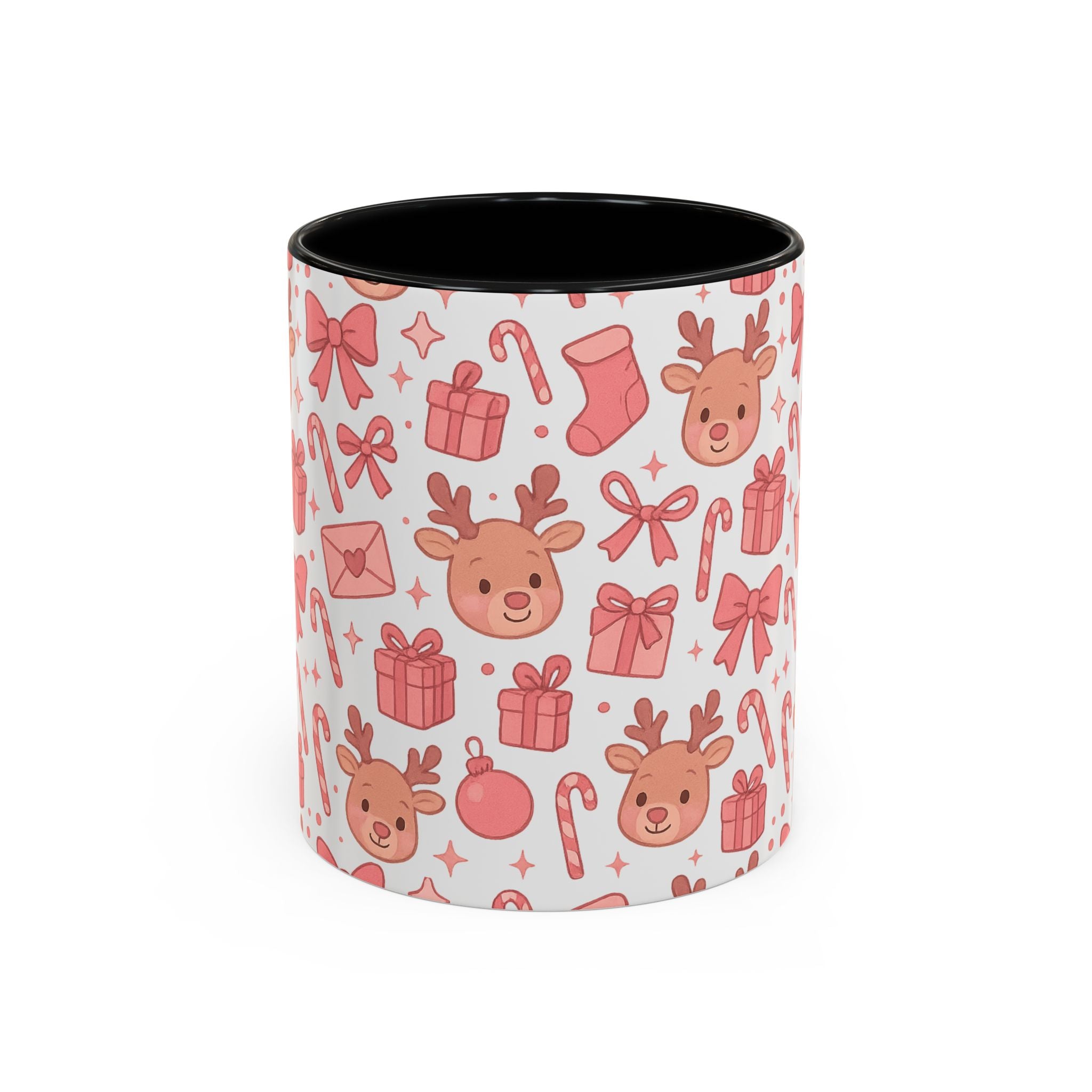 Cute Pink Christmas Mug