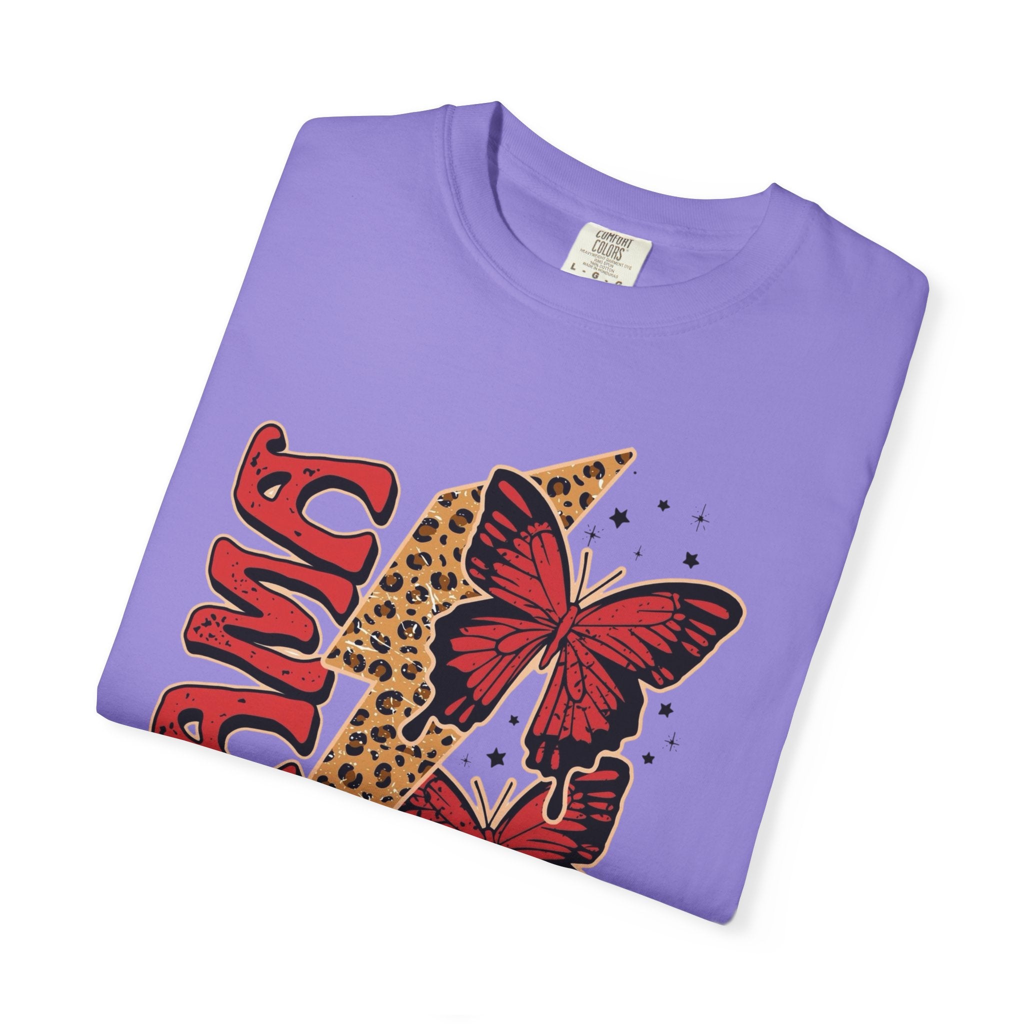 Cheetah Butterfly Mama Unisex T-Shirt