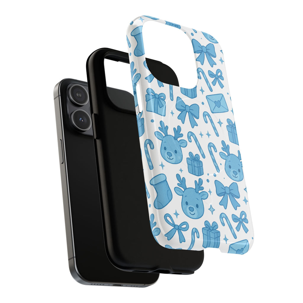 Blue Festive Phone Case - MagSafe