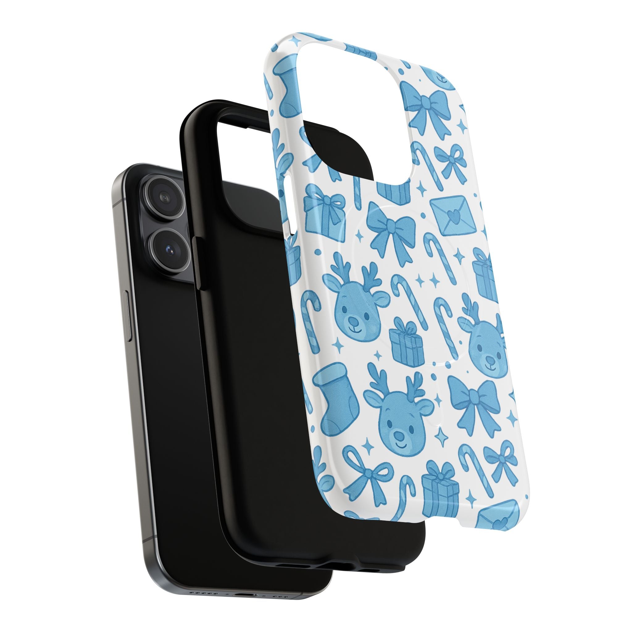 Blue Festive Phone Case - MagSafe
