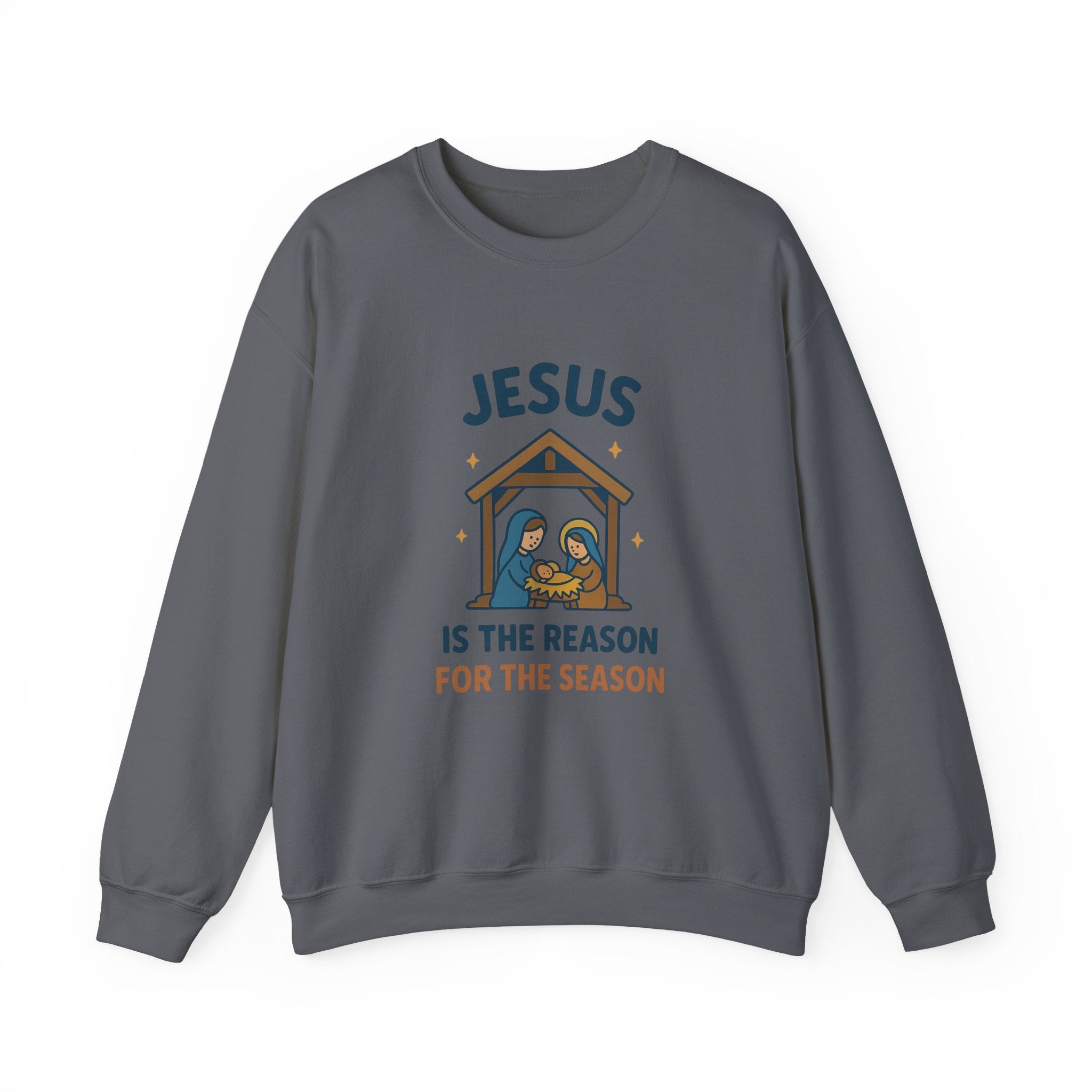 Christmas Sweatshirt - Jesus is the Reason for the Season