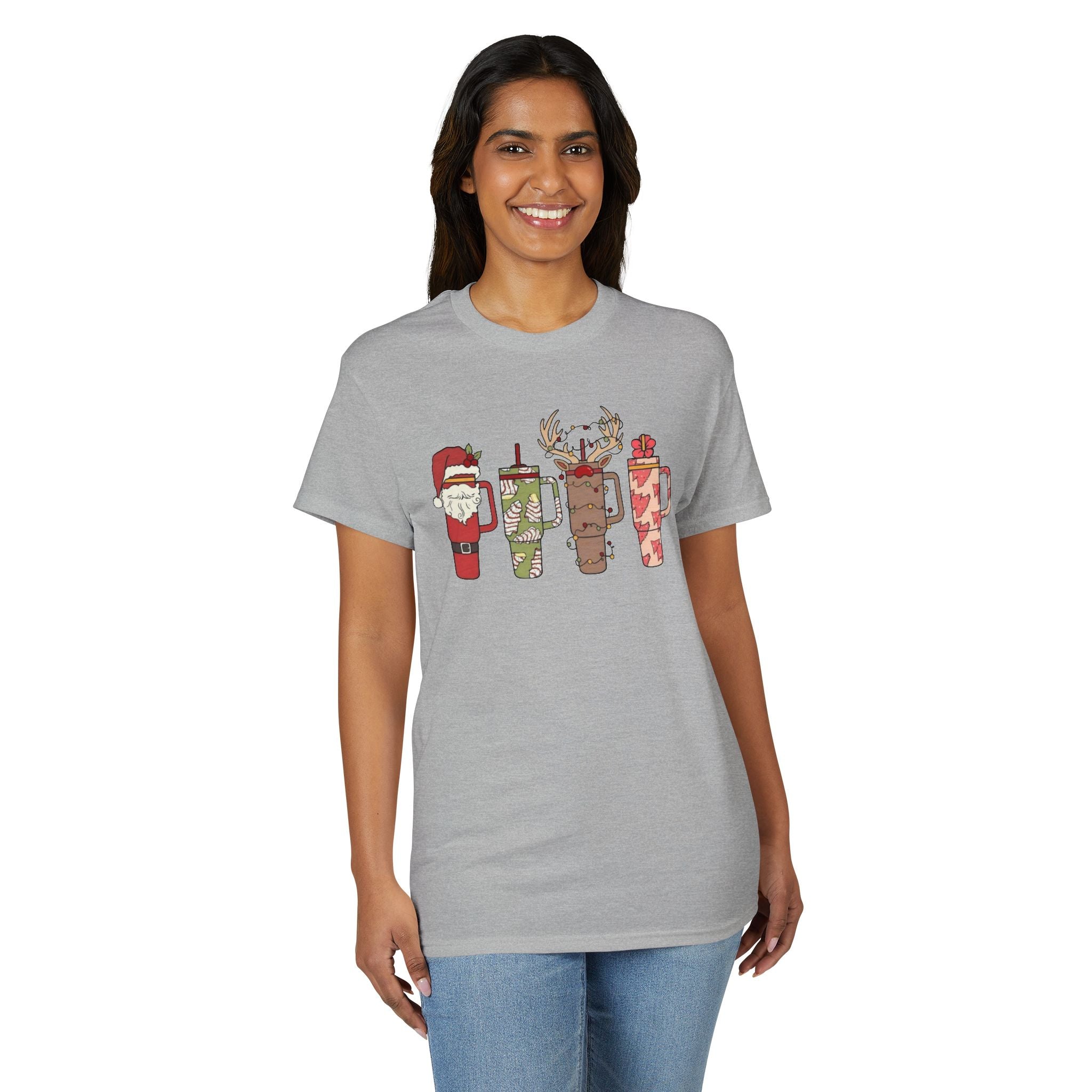 Christmas Cups Gildan unisex T-Shirt