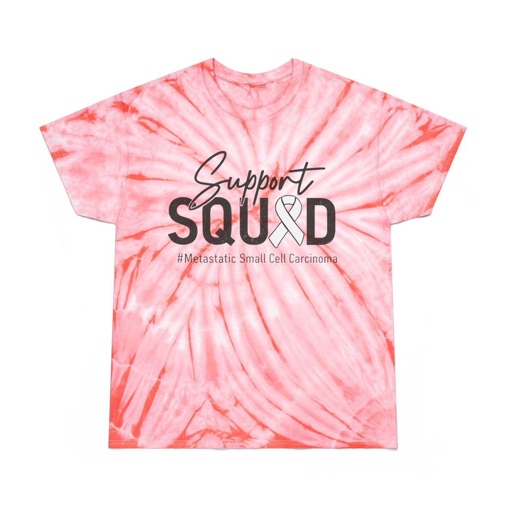 White Ribbon Support Tie-Dye Cyclone Tee