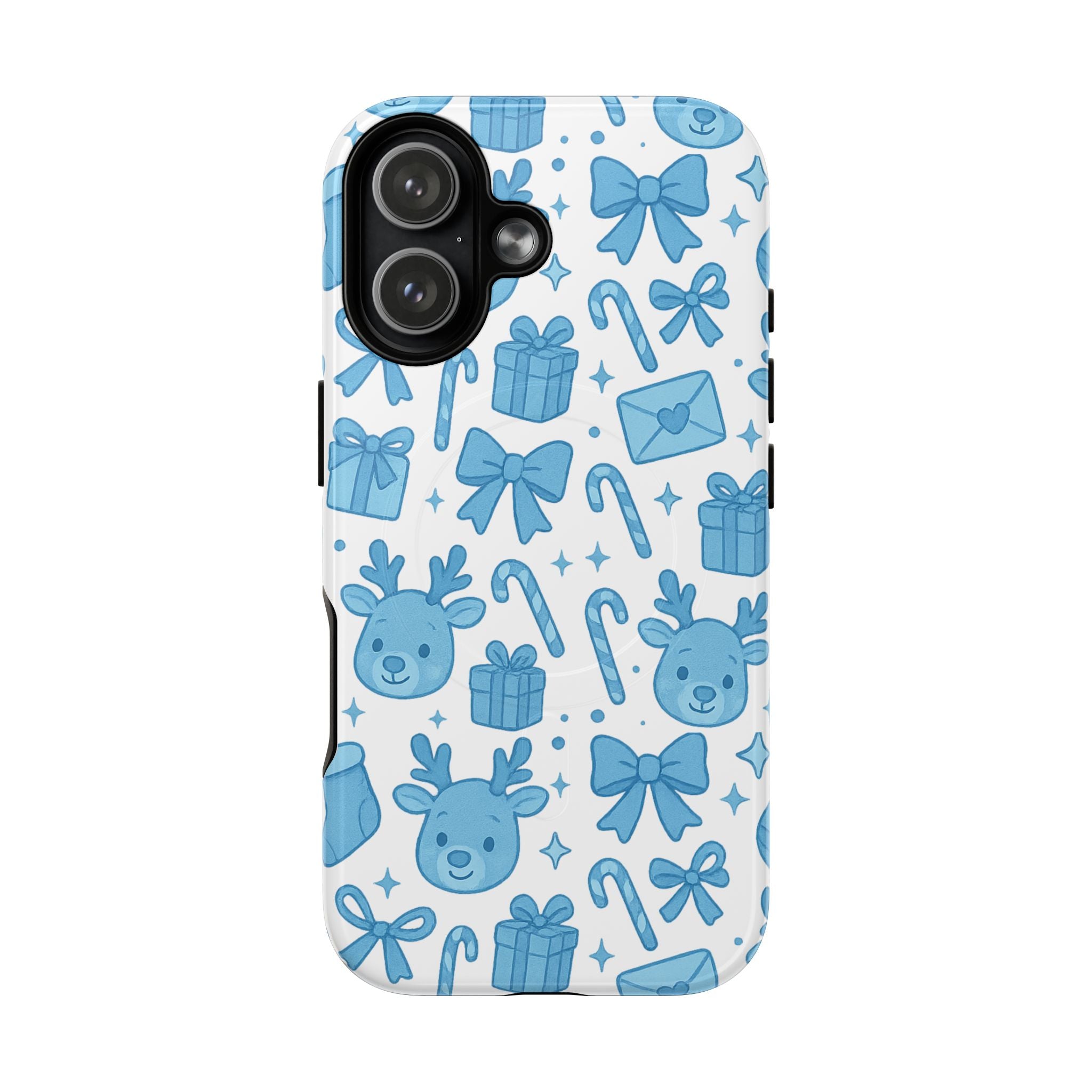Blue Festive Phone Case - MagSafe