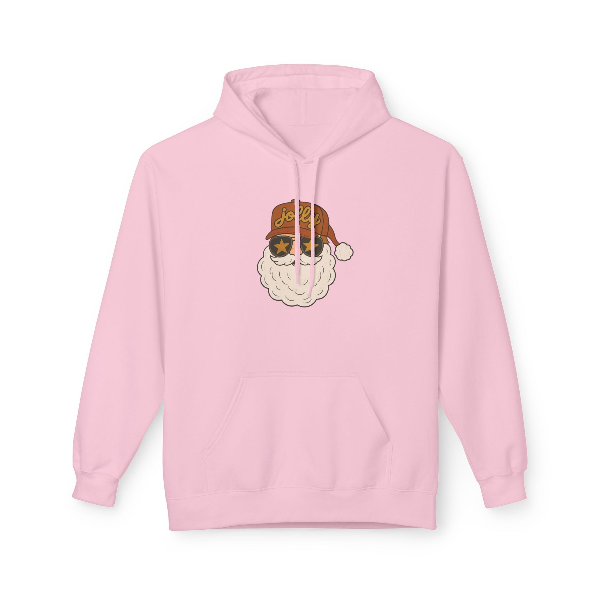 Jolly Santa Fleece Hoodie