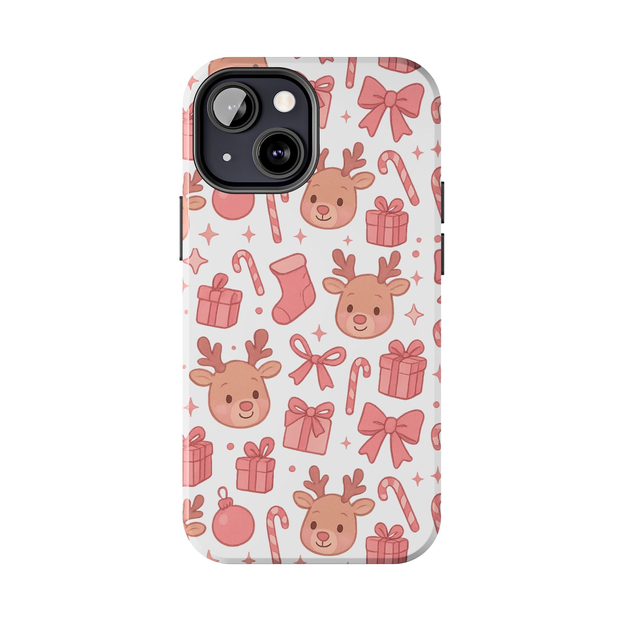 Cute Pink Christmas Phone Case