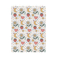 Plush Blanket- Cute Strawberries/ Flowers Throw