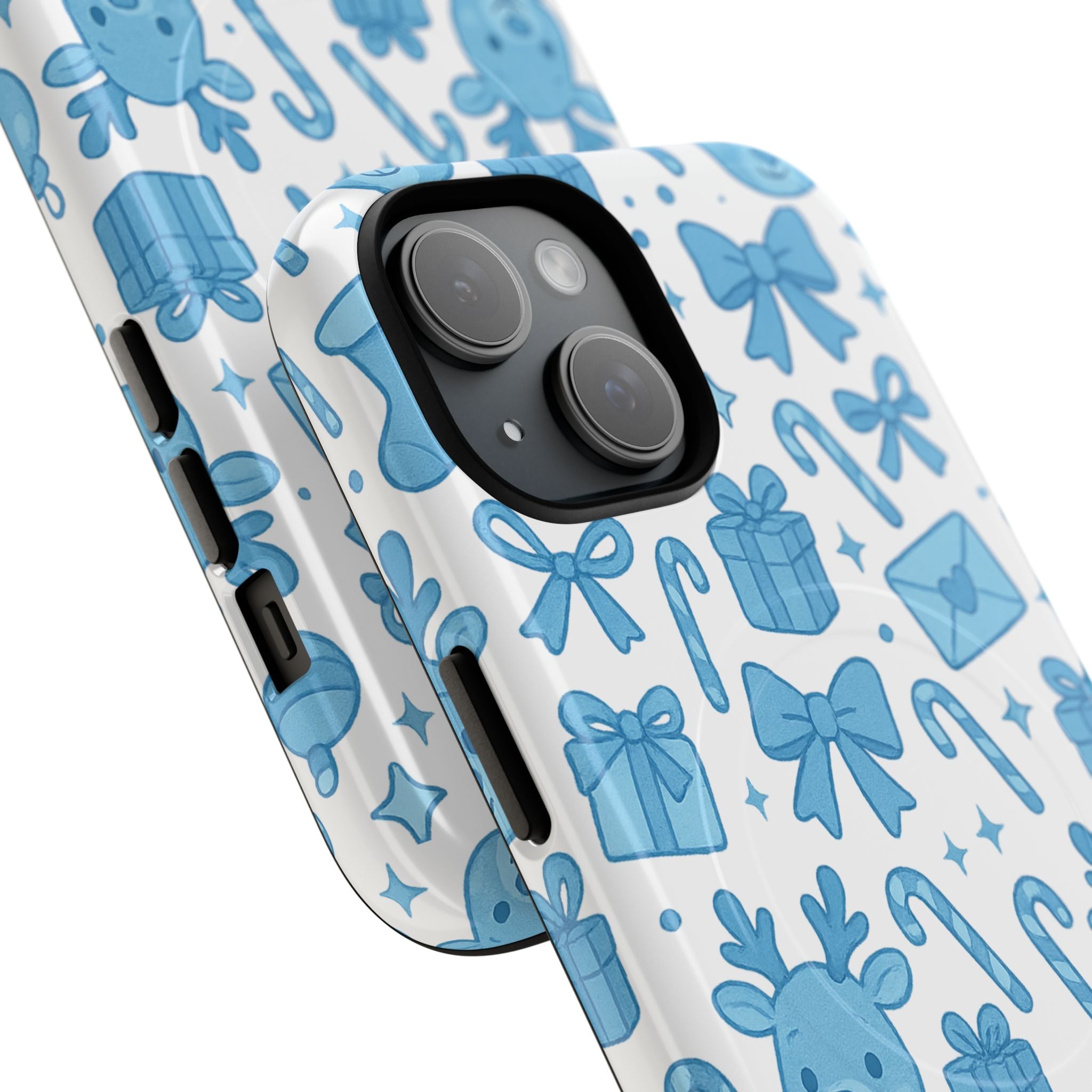 Blue Festive Phone Case - MagSafe