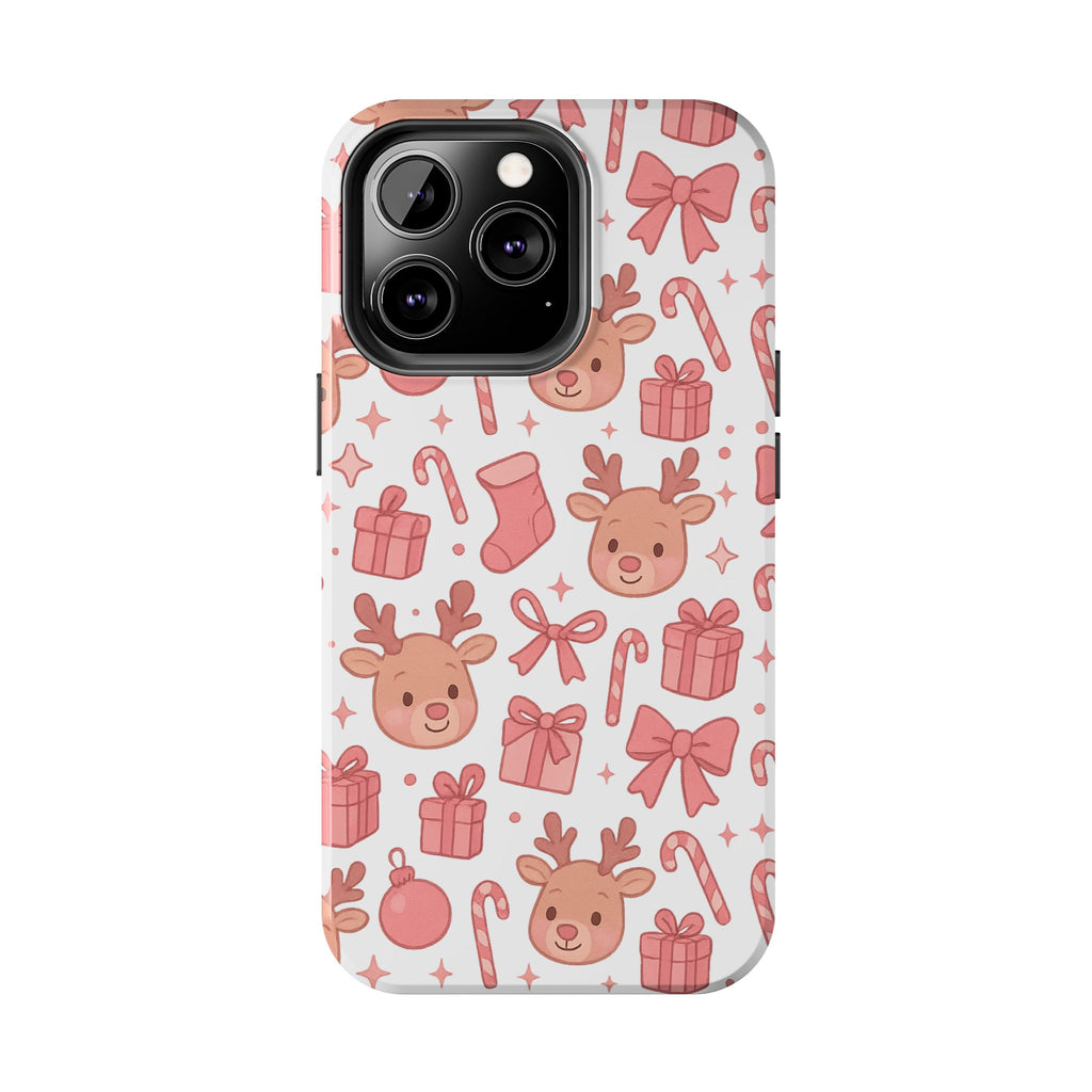 Cute Pink Christmas Phone Case
