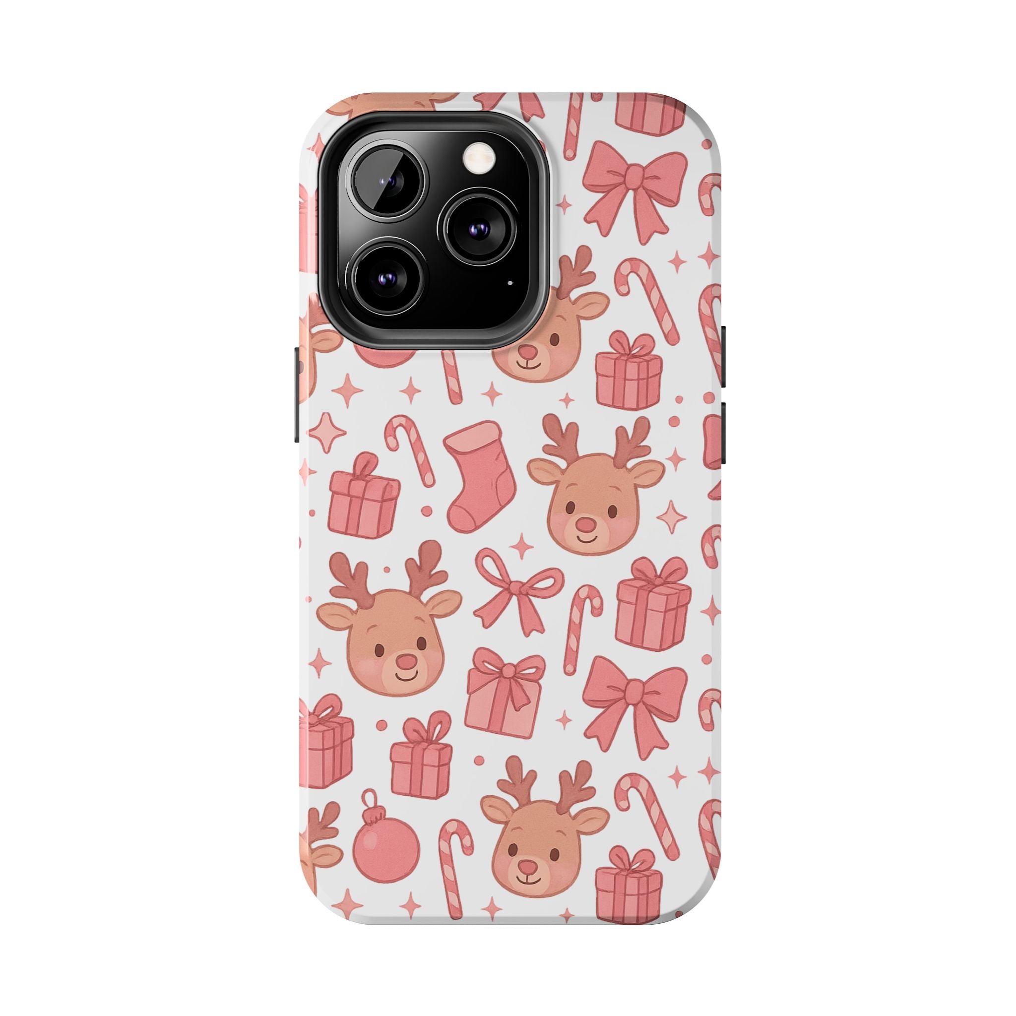Cute Pink Christmas Phone Case
