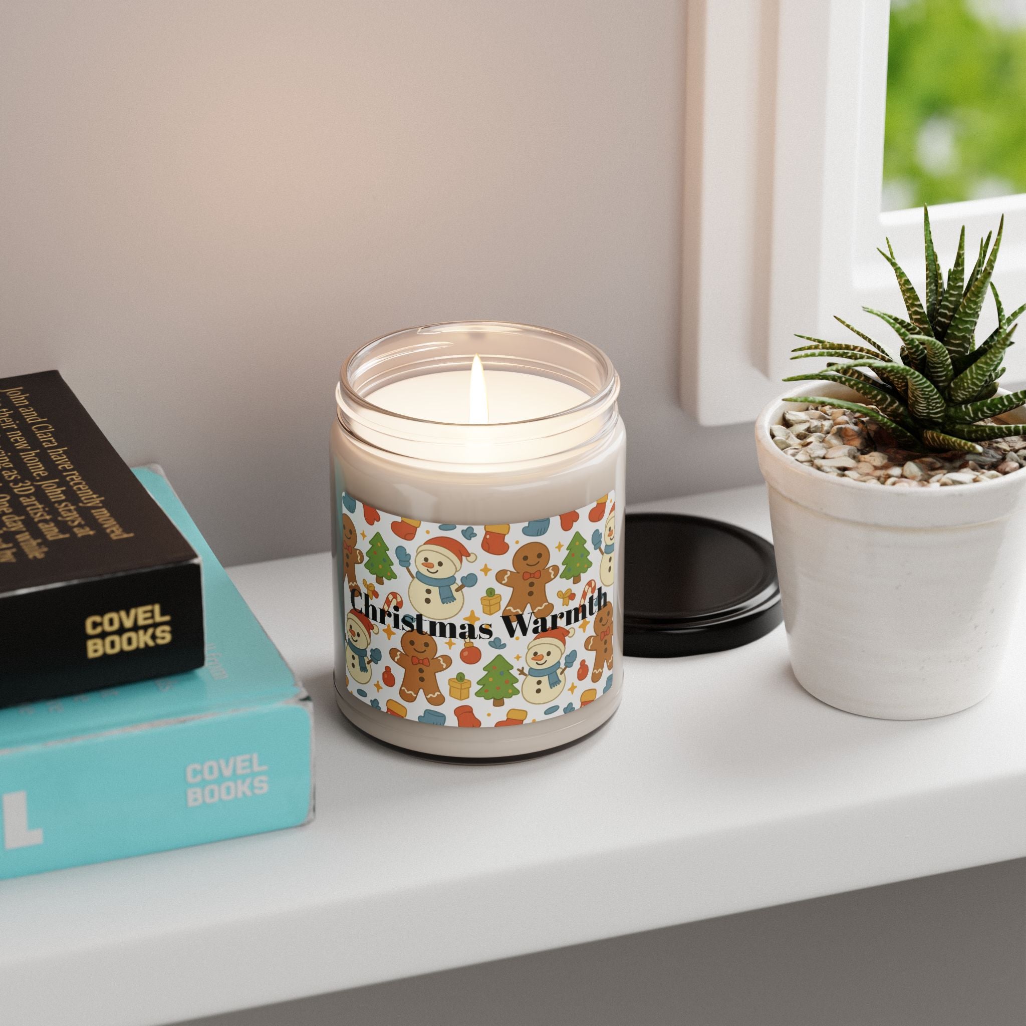 Festive Christmas Warmth Scented Soy Candle