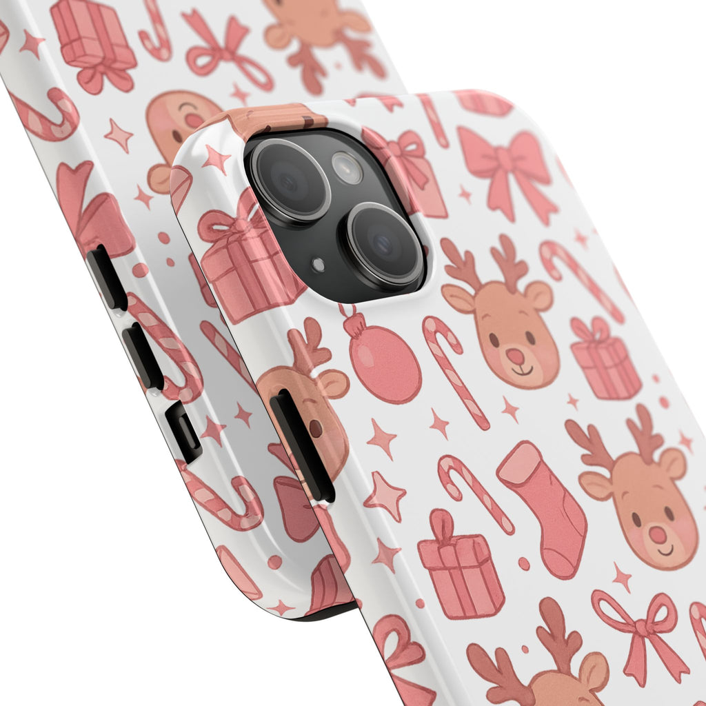 Cute Pink Christmas Phone Case