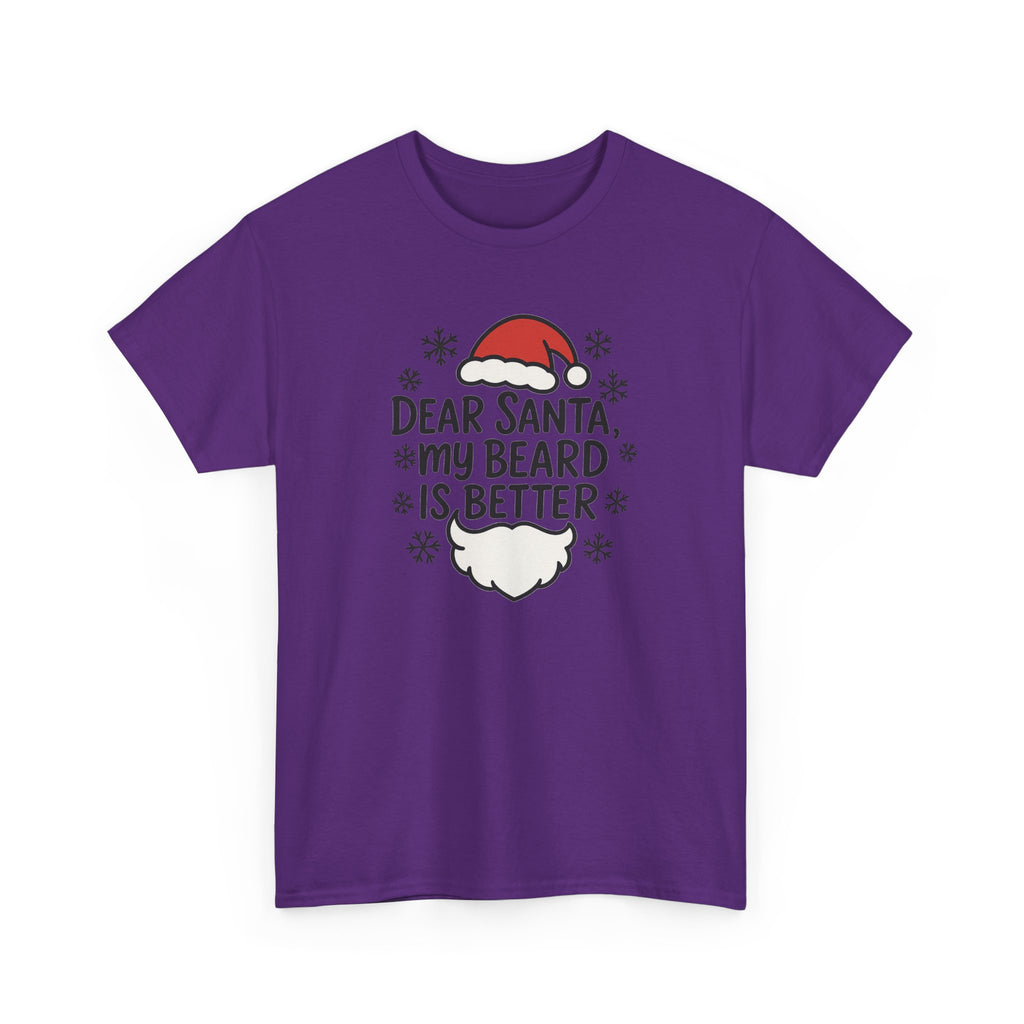Dear Santa, My beard is Better Gildan T-Shirt