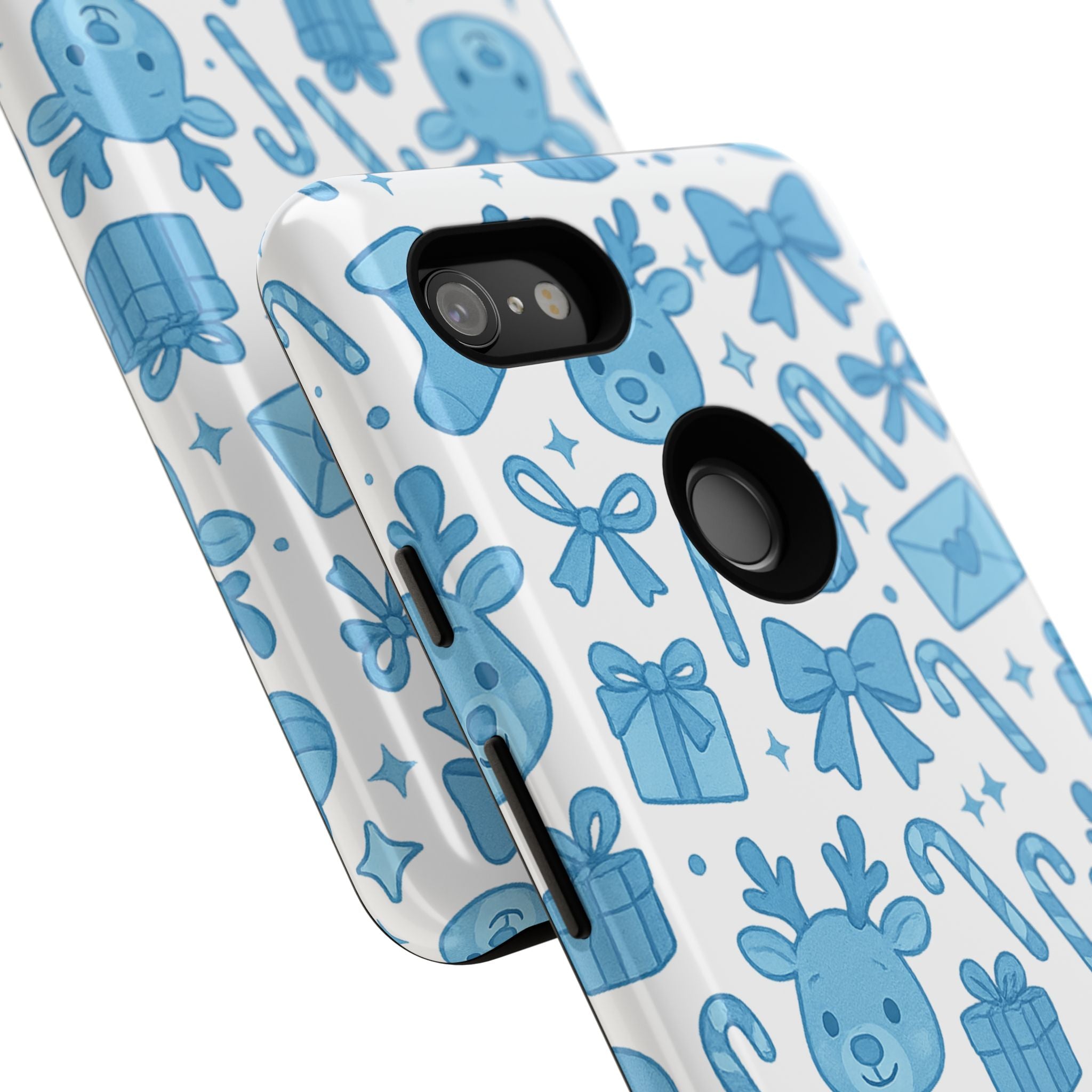 Cute Blue Christmas Phone Case