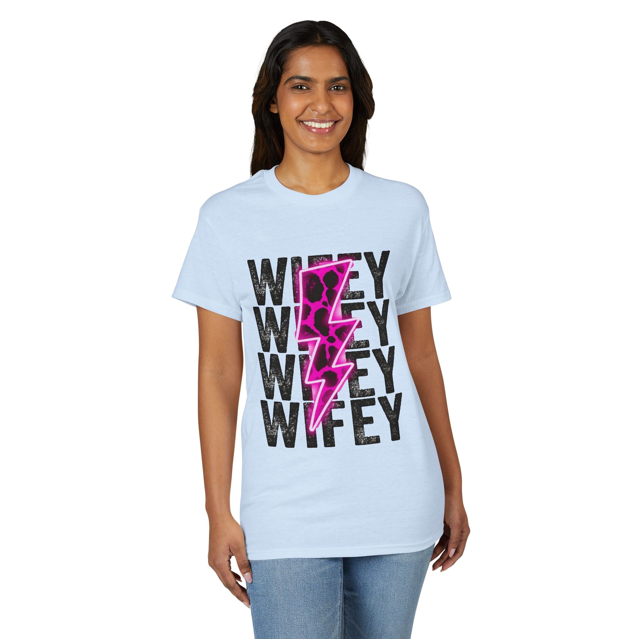 Pink Wifey Gildan unisex T-Shirt