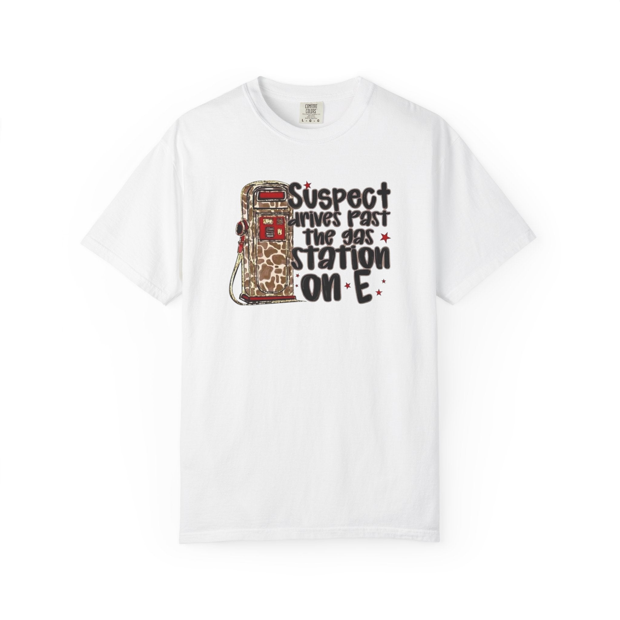 Suspect Drives on E Unisex T-Shirt