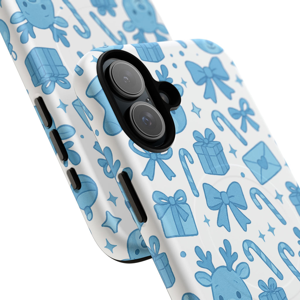 Blue Festive Phone Case - MagSafe