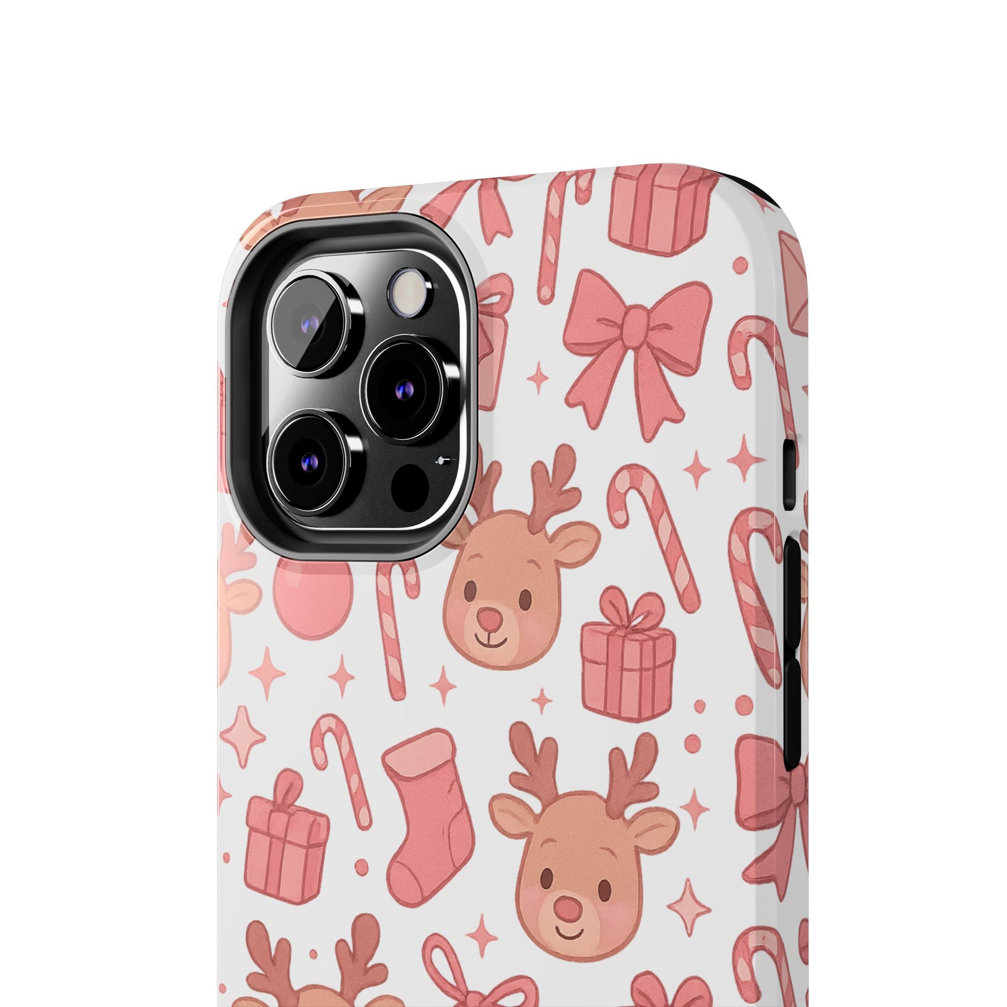 Cute Pink Christmas Phone Case