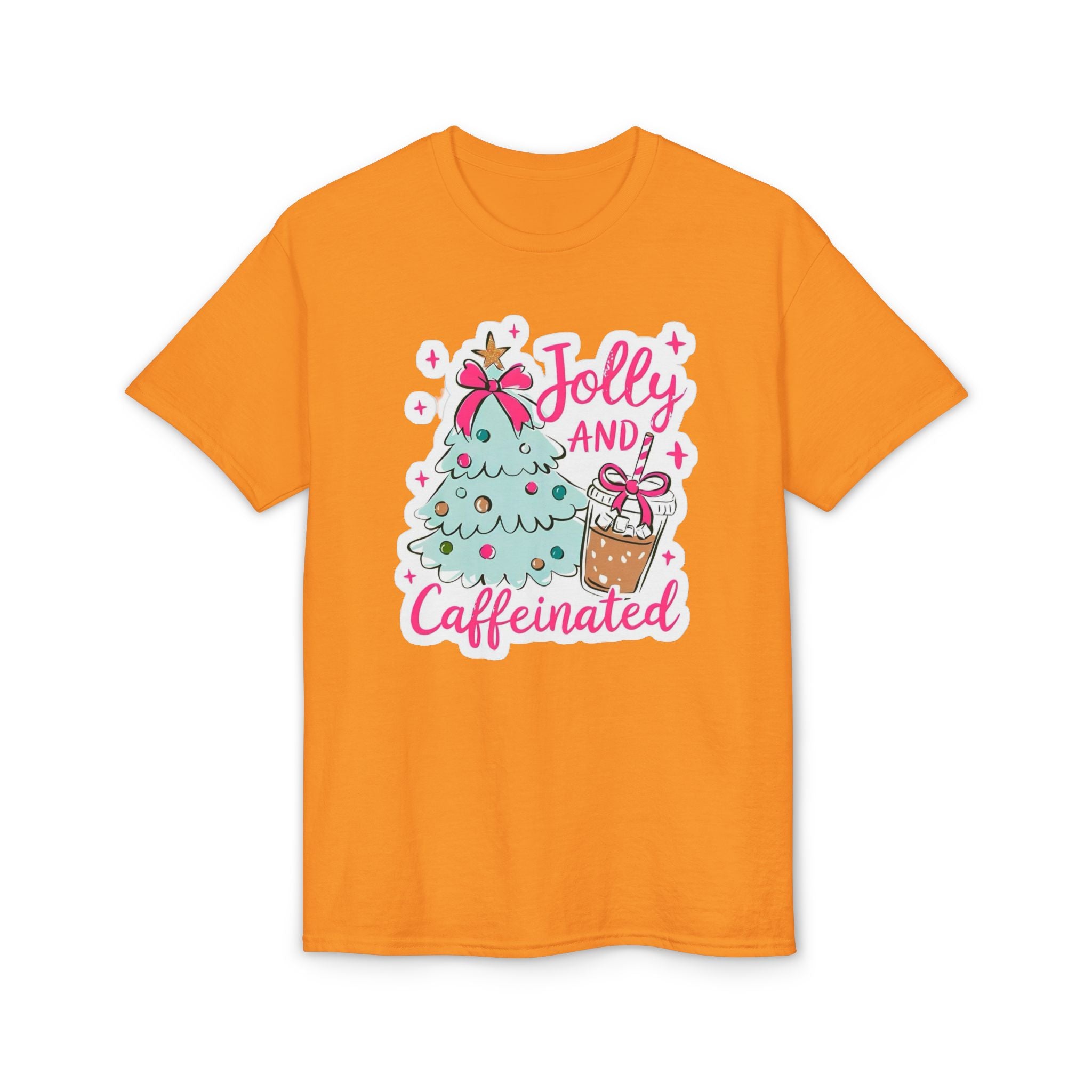 Jolly and Caffeinated Gildan unisex T-Shirt