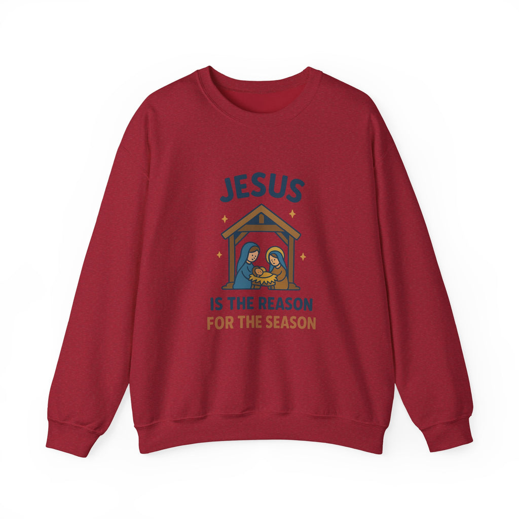 Christmas Sweatshirt - Jesus is the Reason for the Season