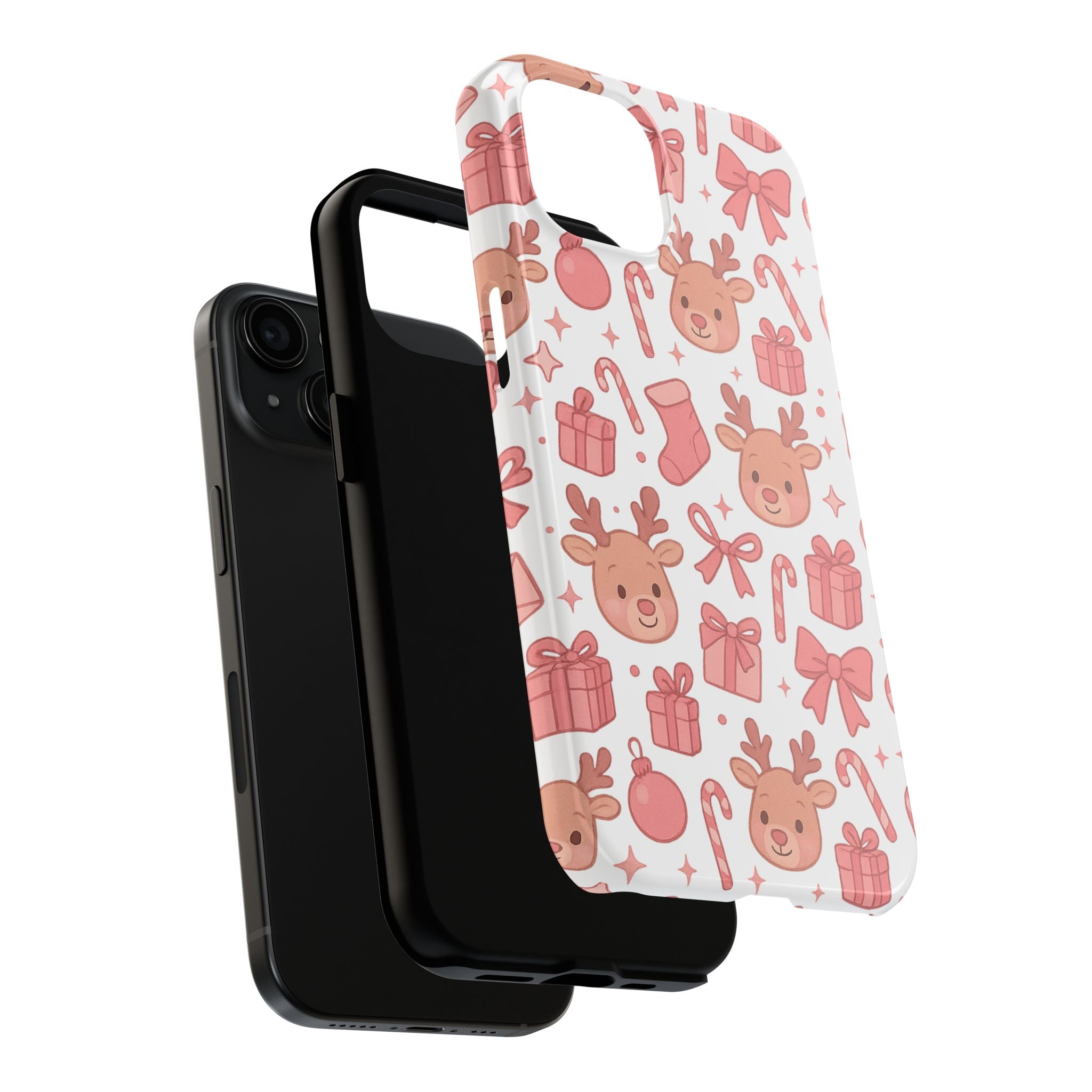 Cute Pink Christmas Phone Case